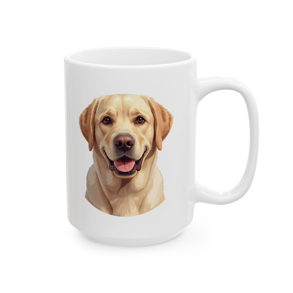 Yellow Lab Mug, Labrador Retriever Coffee Mug, Dog Lover Mug, Pet Parent Gift, Lab Mom Dad Cup 11oz or 15oz, Dog Lover Gift