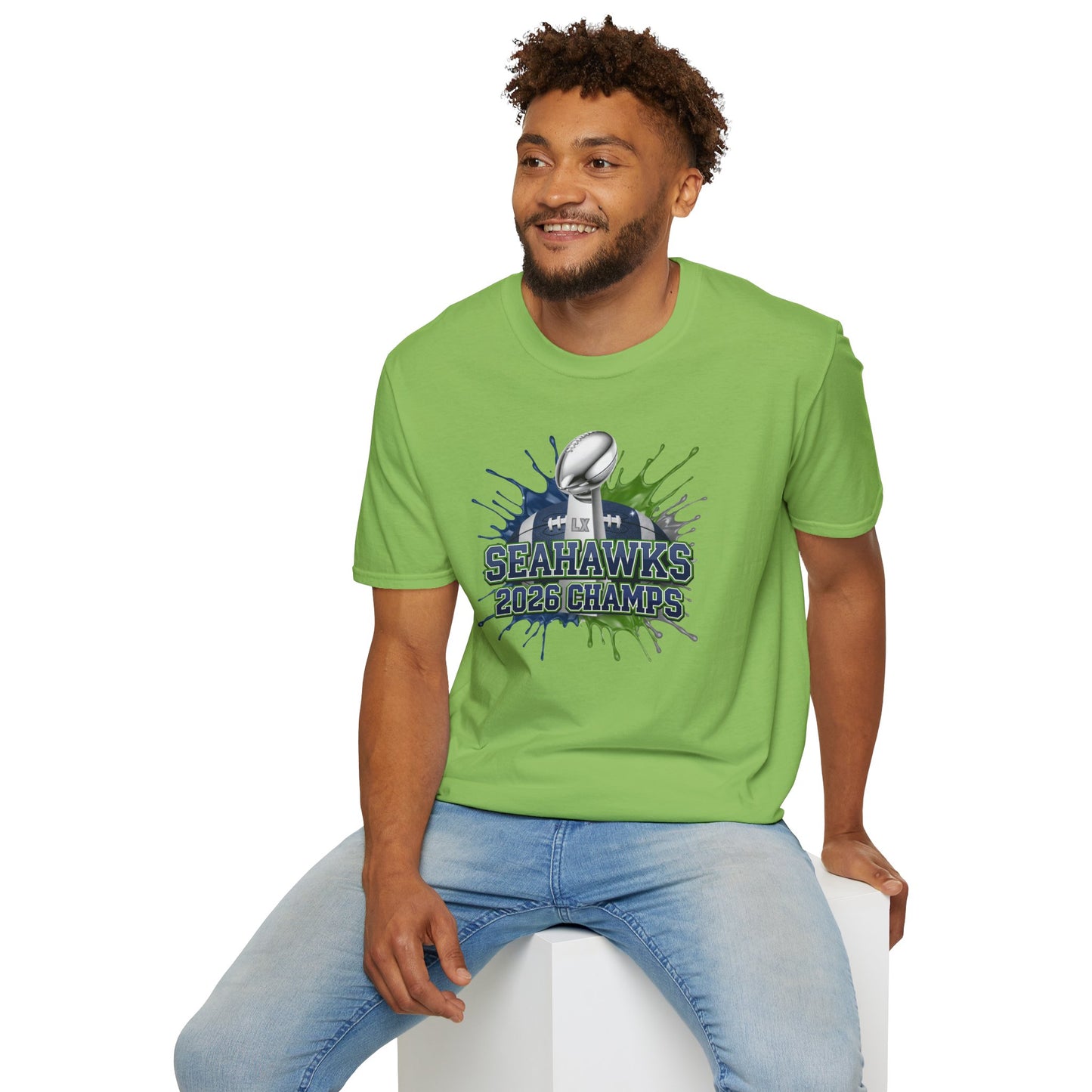 Seahawks 2026 Champions T-shirt – Seahawks Football Fan Tee, 2026 football Champs, Football Gift Shirt, Victory Tee