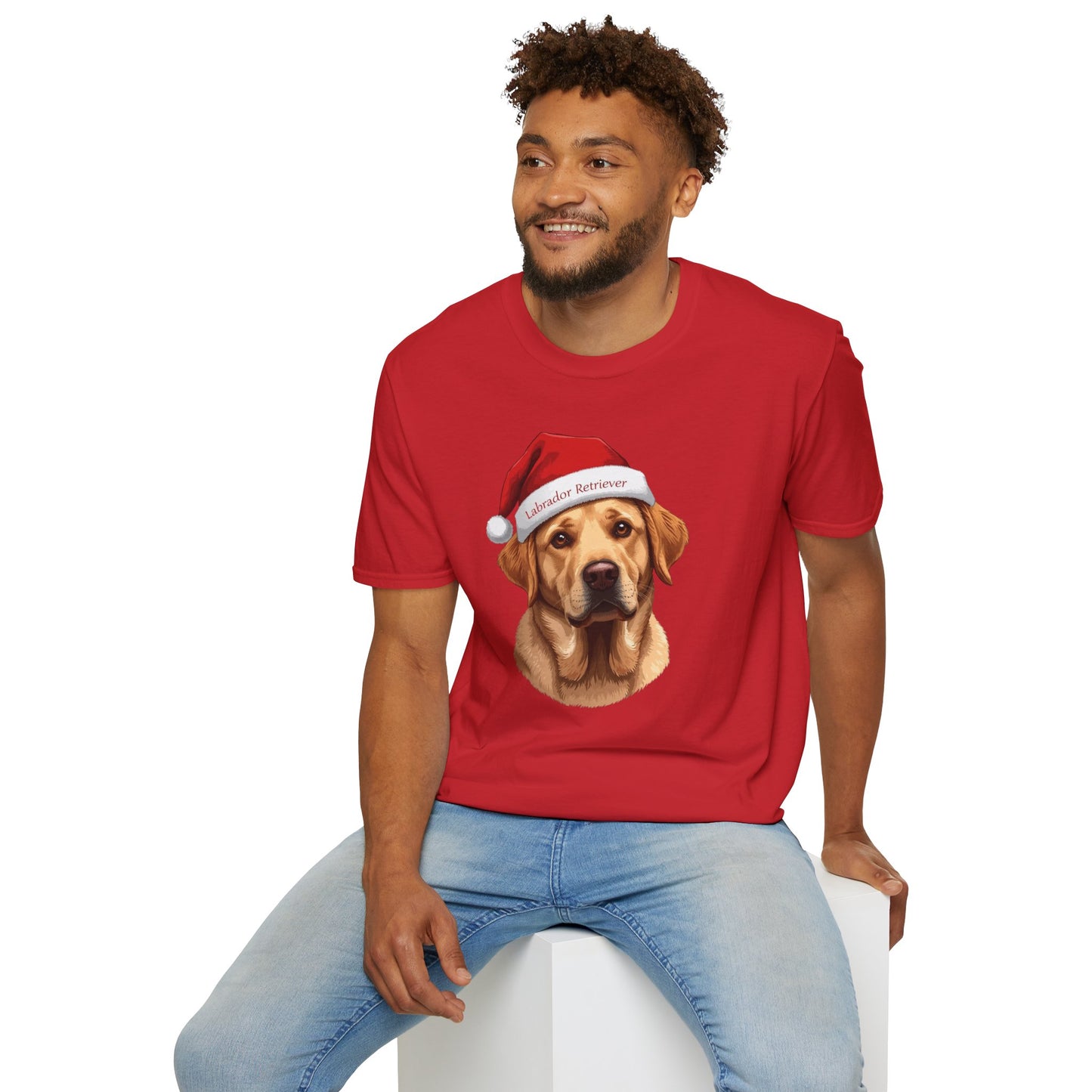Labrador Retriever Dog Portrait Shirt – Lab Dog Lover Gift, Cute Dog Mom Tee, Dog Dad Shirt, Pet Breed Apparel