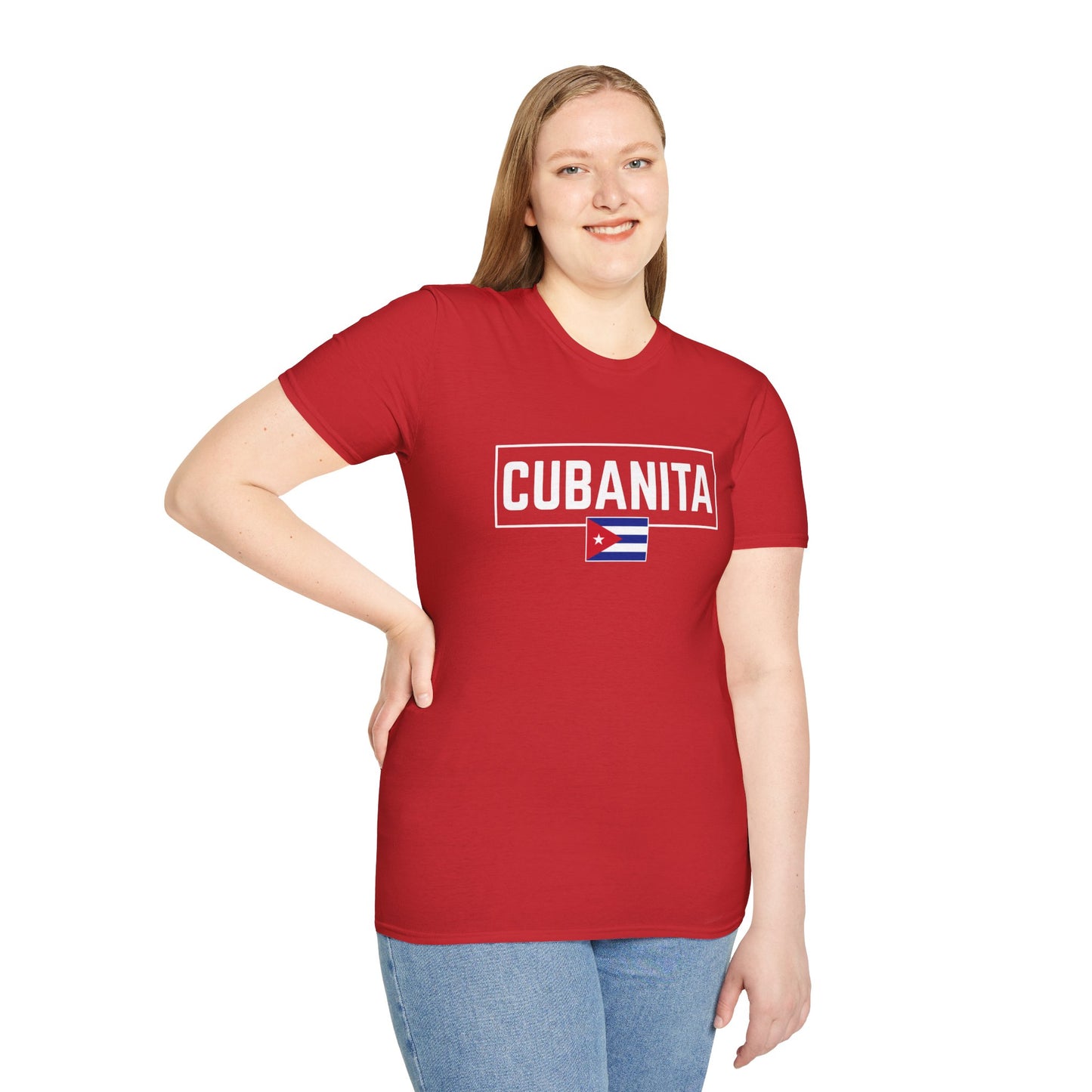 CUBANITA T-Shirt – Cuban Flag Shirt for Women, Latina Pride Tee, Cuba Heritage Top, Cuban Culture Graphic Tee