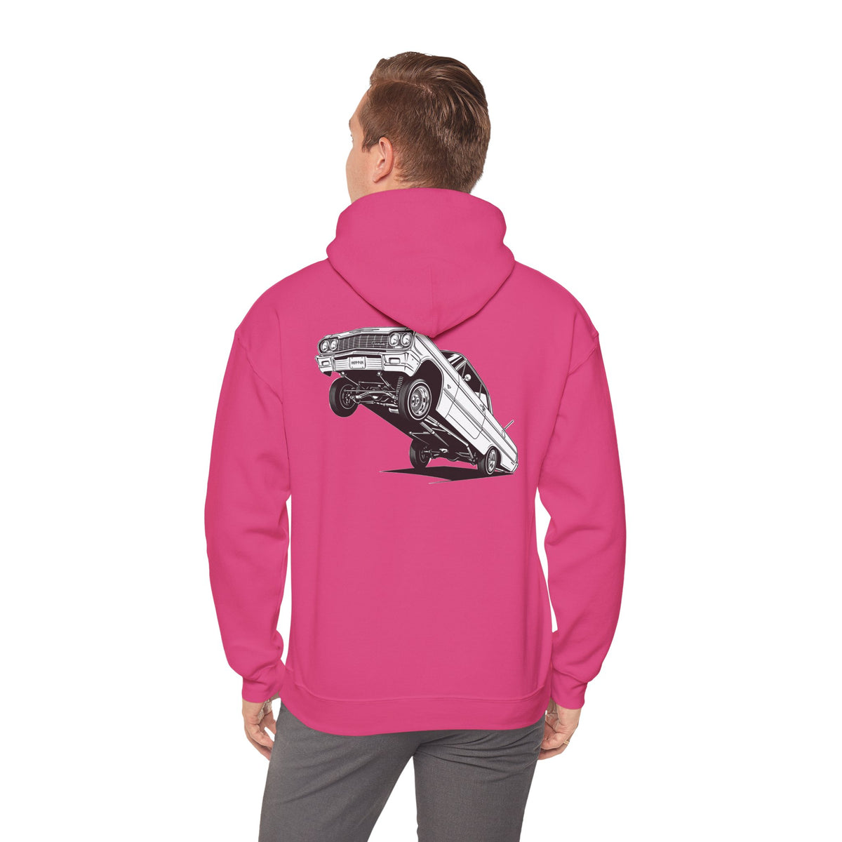 Classic Car Hoodie, Lowrider Car Hoodie, Vintage Auto Hoodie, Car Enthusiast Sweatshirt, Unisex Automotive Hoodie