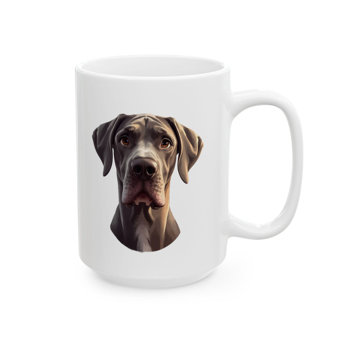 Great Dane Coffee Mug, Large Dog Mug, Dog Lover Mug, Pet Parent Gift, Great Dane Mom Dad Cup 11oz or 15oz, Dog Lover Gift