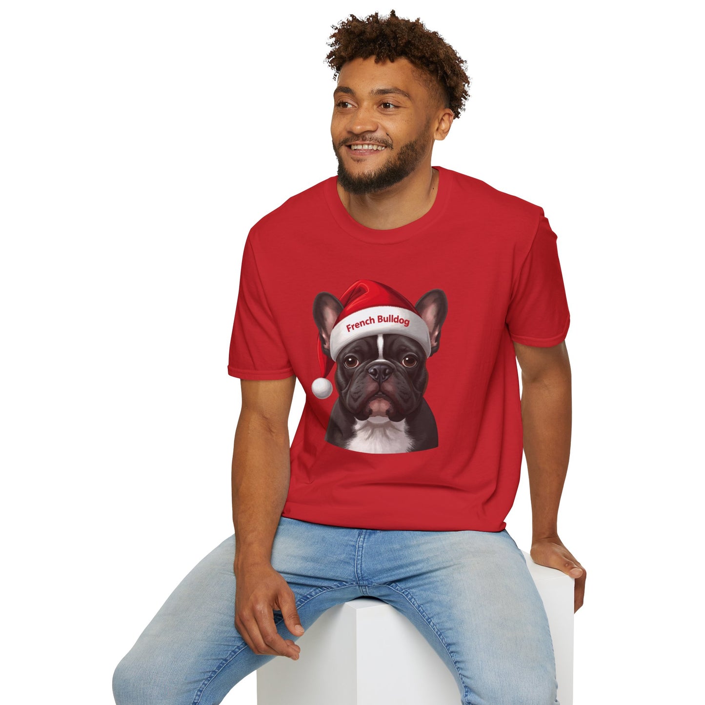 French Bulldog Dog Portrait Shirt – Frenchie Dog Lover Gift, Cute Dog Mom Tee, Dog Dad Shirt, Pet Breed Apparel