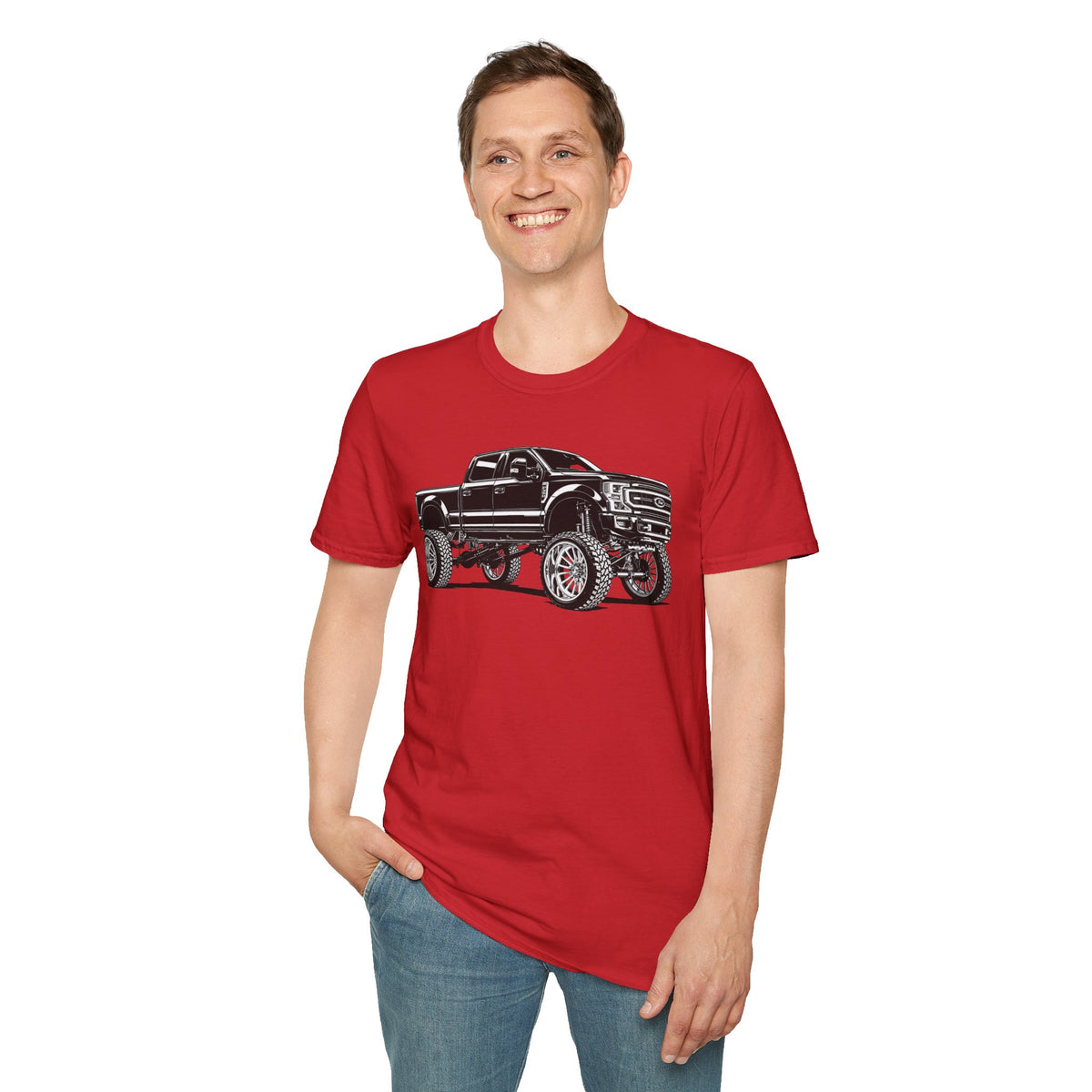Lifted Pickup Truck Shirt, Off Road Truck T-Shirt, Custom Diesel Truck Tee, Truck Lover Gift