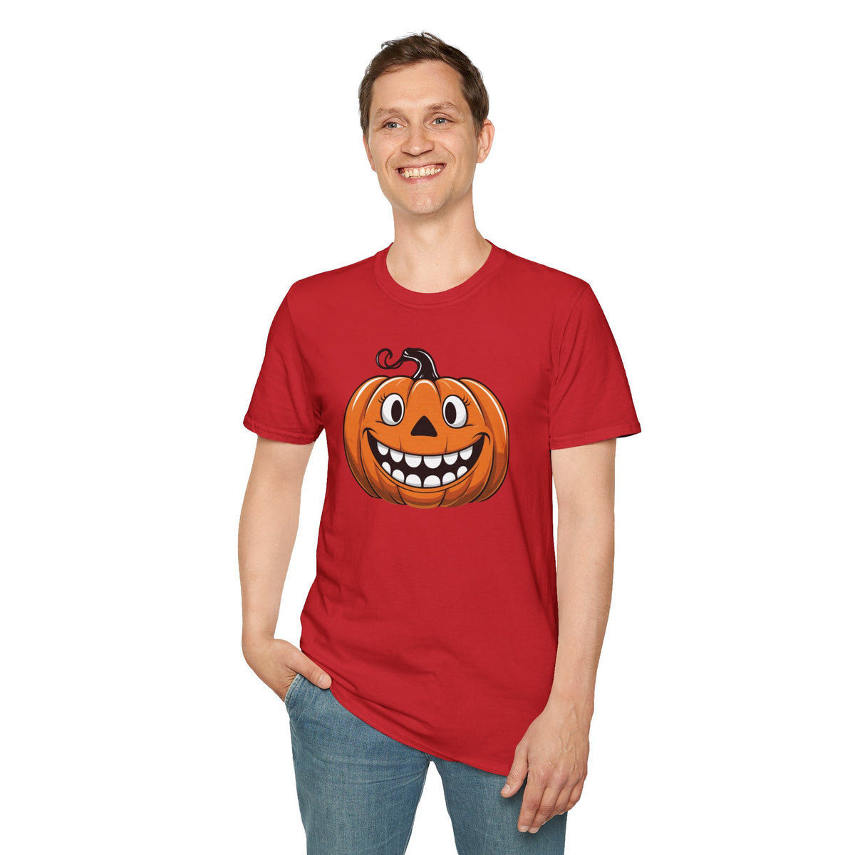 Scary Halloween Unisex T-Shirt, Creepy Spooky Tee, Horror Costume Shirt, Men Women Kids Apparel, Trick or Treat Clothing, Jack O Lantern Tee