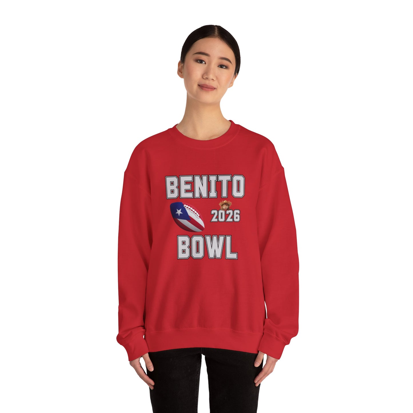 Benito Bowl Halftime 2026 Sweatshirt, Benito Bowl Shirt, Football Fan Gift, Puerto Rico Heritage Sweatshirt, Boriqua Pride Gift