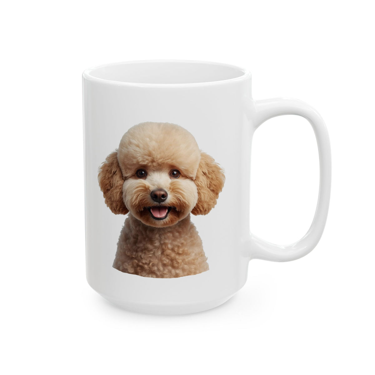 Poodle Coffee Mug, Cute Poodle Dog Mug, Dog Lover Mug, Pet Parent Gift, Poodle Mom Dad Cup 11oz or 15oz, Dog Lover Gift