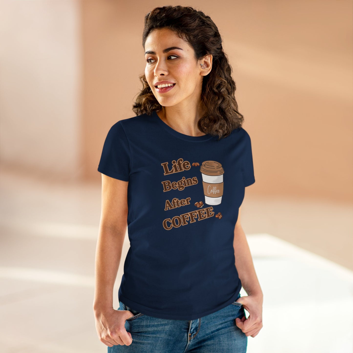 Life Begins After Coffee Shirt, Funny Coffee Shirt, Mother's Day Gift, Coffee Lover Gift, Mom Gift, Coffee Drinker Gift, Birthday Gift