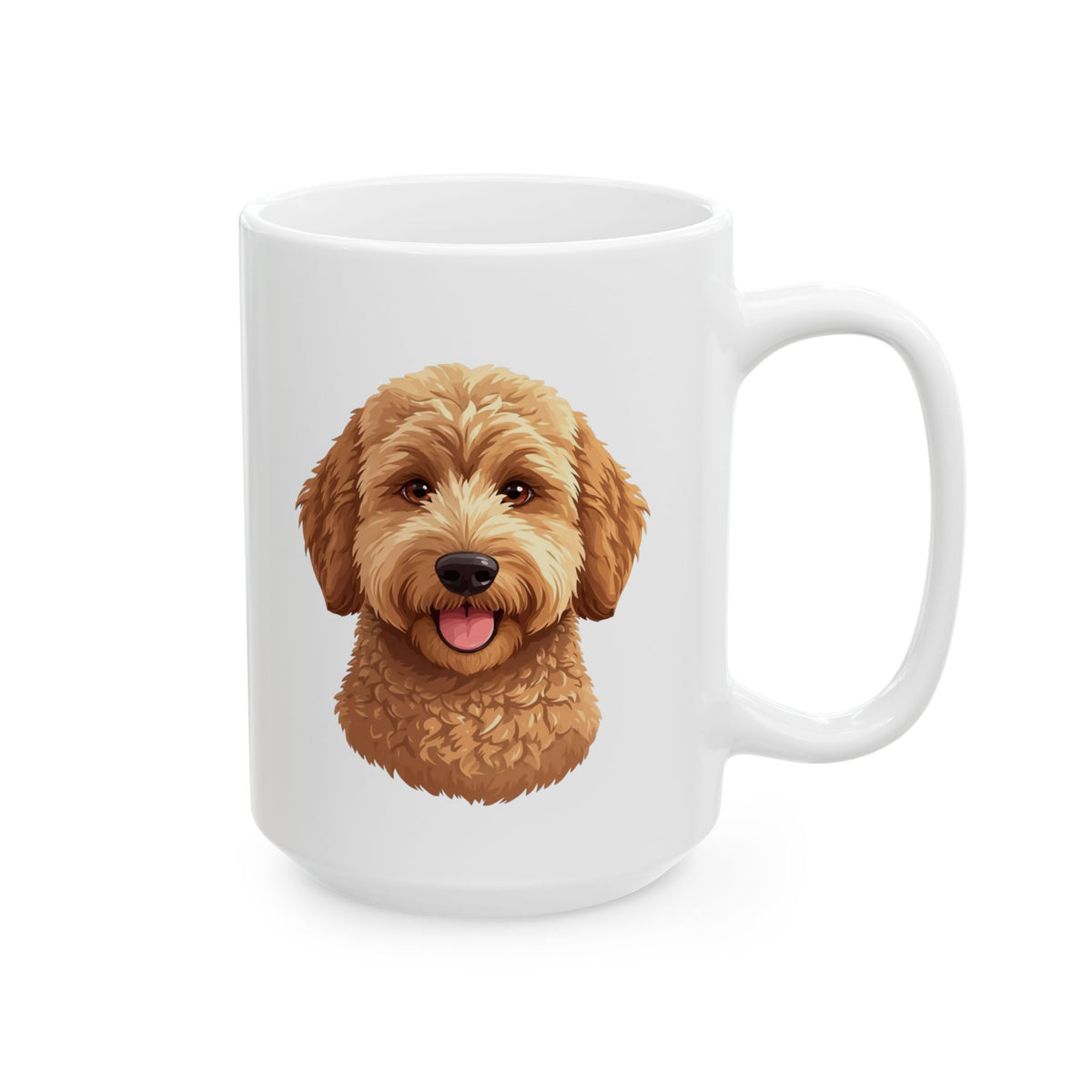 Goldendoodle Mug, Doodle Dog Coffee Mug, Labradoodle Mug, Pet Parent Gift, Dog Mom Dad Cup 11oz or 15oz, Dog Lover Gift