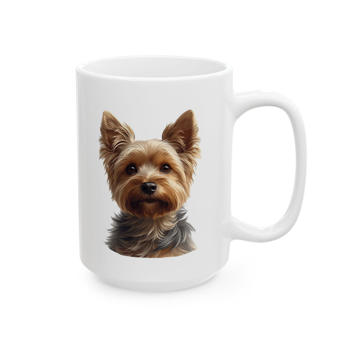 Yorkshire Terrier Mug, Yorkie Coffee Mug, Small Dog Lover Mug, Pet Parent Gift, Yorkie Mom Dad Cup 11oz or 15oz, Dog Lover Gift