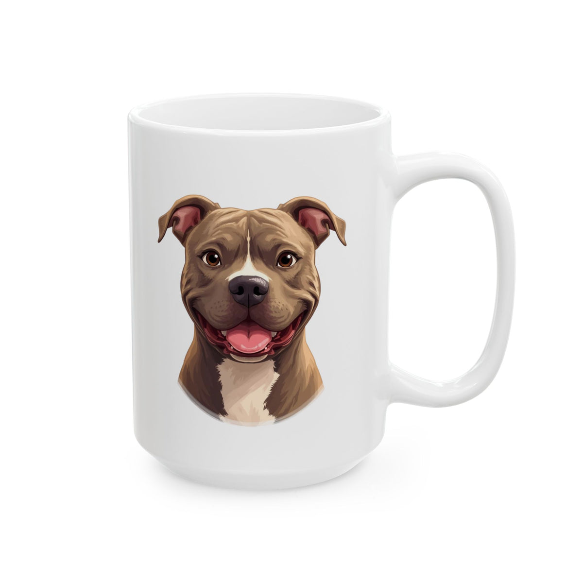 Pit Bull Coffee Mug, Bully Breed Dog Mug, Dog Lover Mug, Pet Parent Gift, Pit Bull Mom Dad Cup 11oz or 15oz, Dog Lover Gift