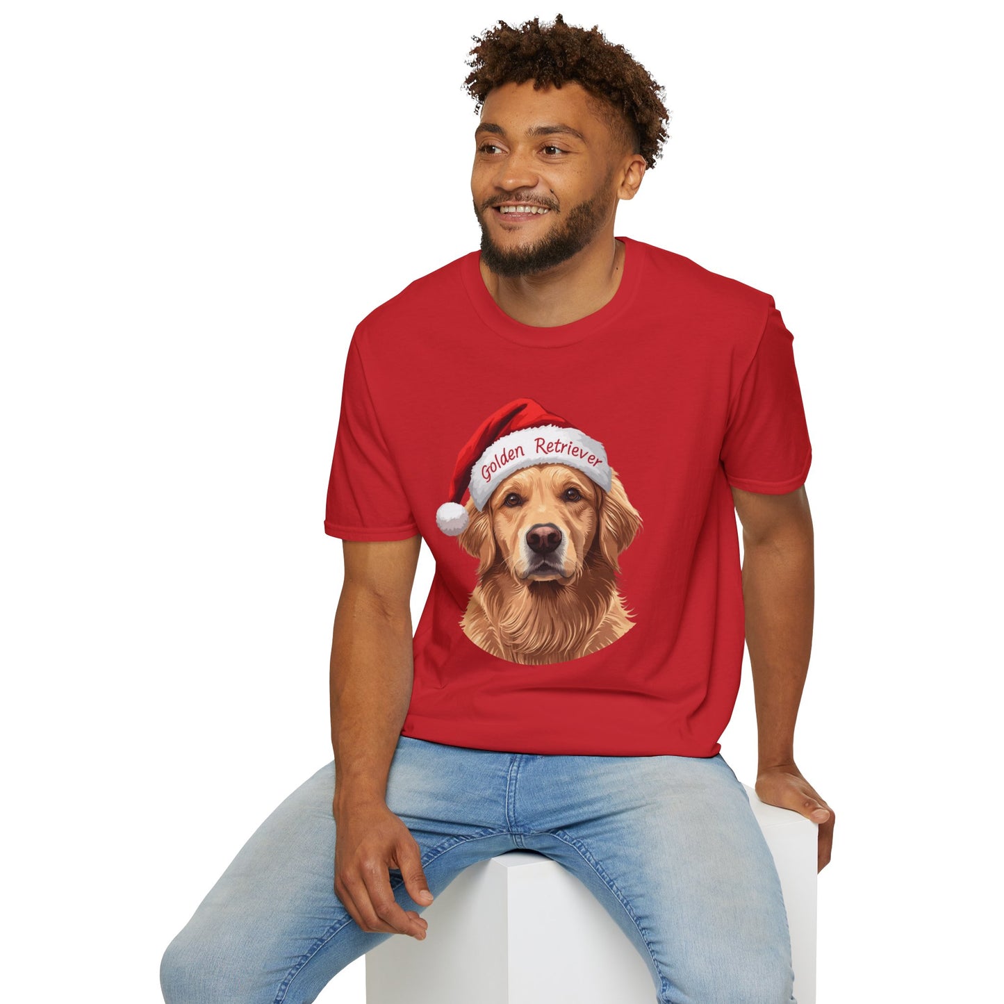 Golden Retriever Dog Portrait Shirt – Lab Dog Lover Gift, Cute Dog Mom Tee, Dog Dad Shirt, Pet Breed Apparel