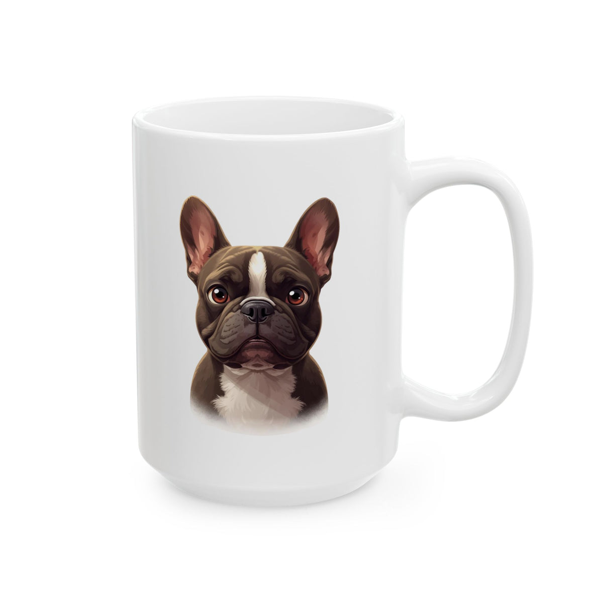 Frenchie Mug, French Bulldog Coffee Mug, Dog Lover Mug, Pet Parent Gift, Frenchie Mom Dad Cup 11oz or 15oz, Dog Lover Gift