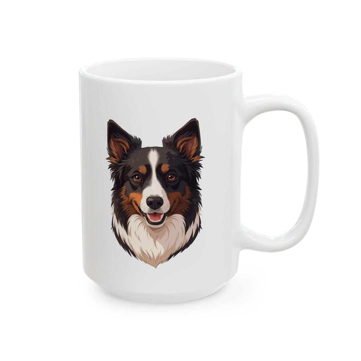 Border Collie Coffee Mug, Collie Dog Mug, Dog Lover Mug, Pet Parent Gift, Border Collie Mom Dad Cup 11oz or 15oz, Dog Lover Gift