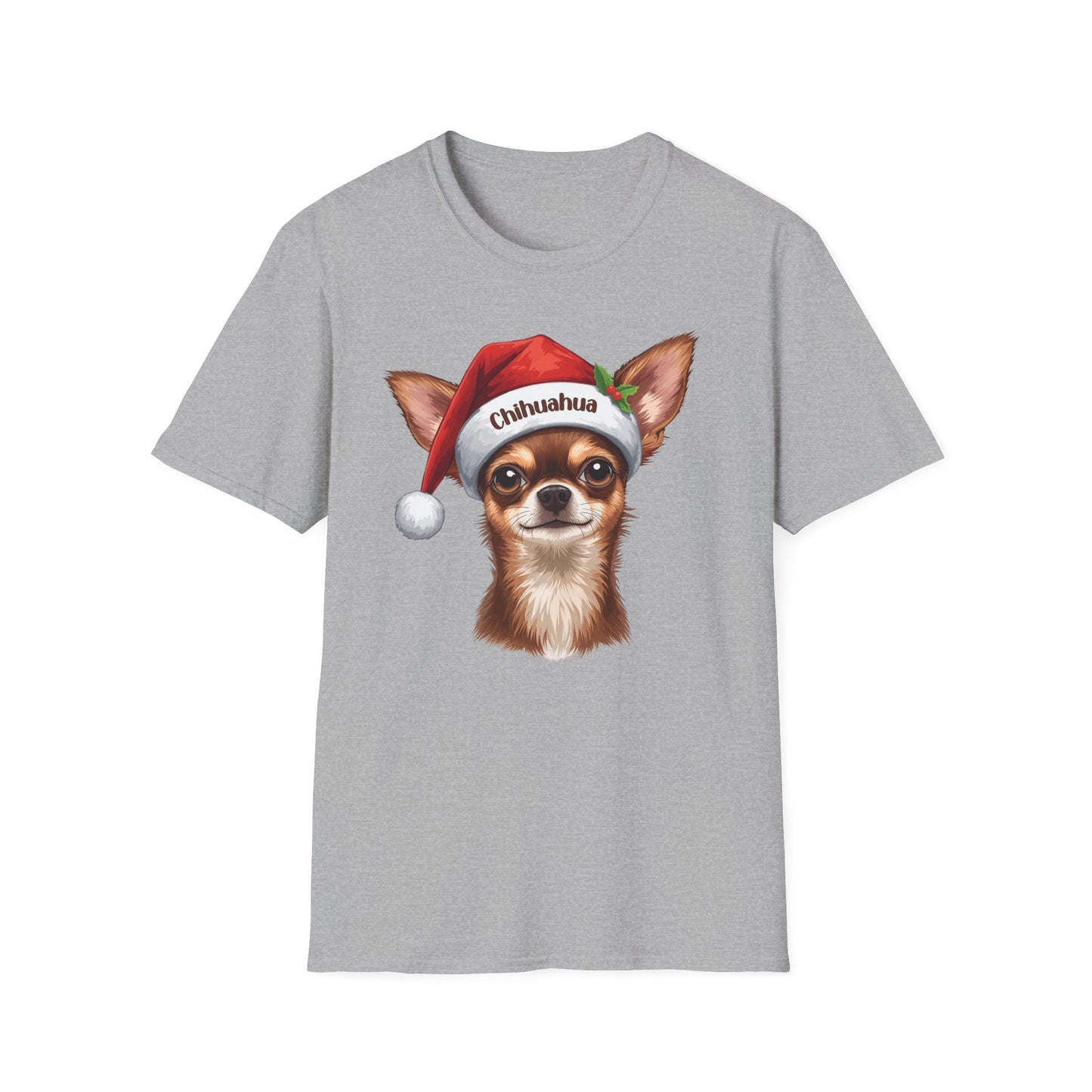 Chihuahua Dog Portrait Shirt – Chihuahua Dog Lover Gift, Cute Dog Mom Tee, Dog Dad Shirt, Pet Breed Apparel