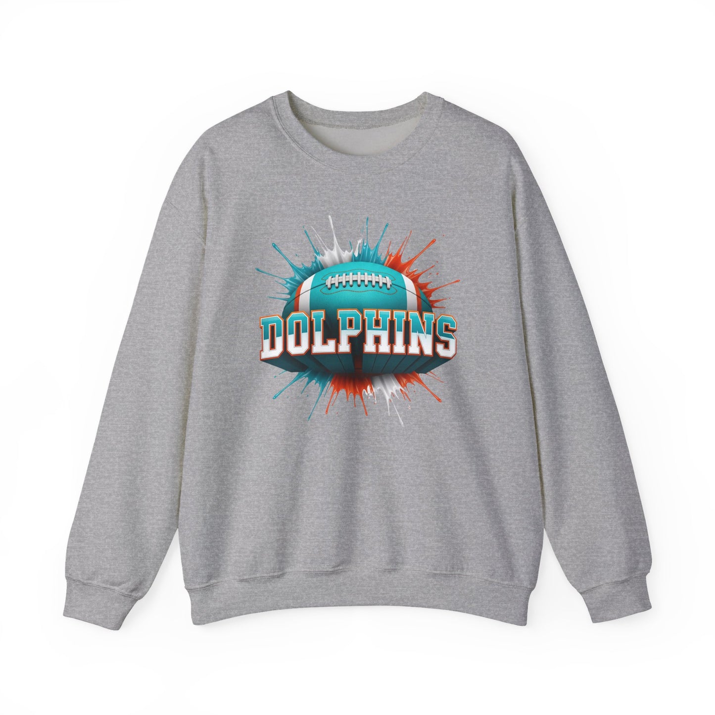 Miami Football Sweatshirt, Miami Team Sweatshirt, Football Gift for Miami Fans, Game Day Sports Fan Football Apparel