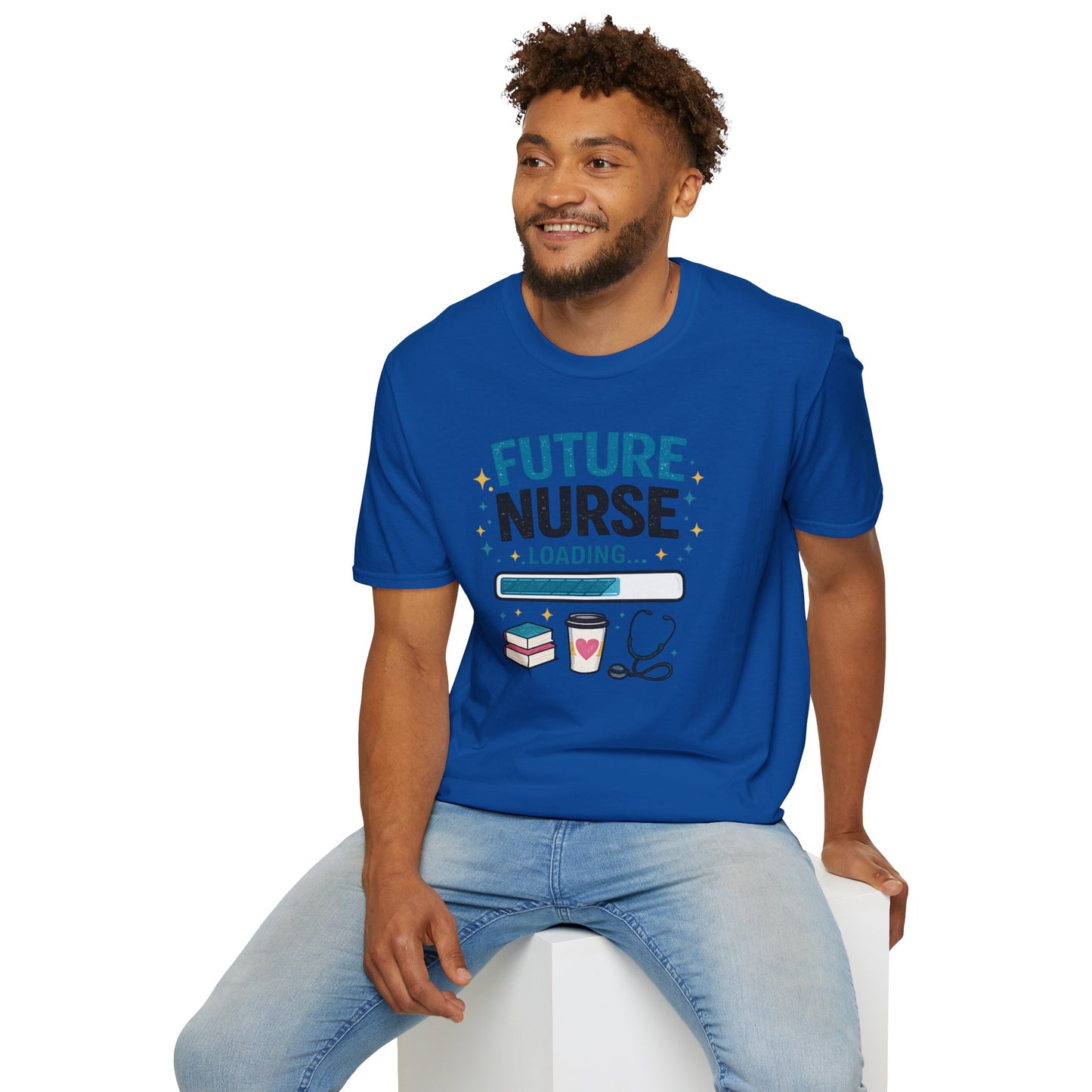 Future Nurse Loading Shirt – Funny Nursing Student T-Shirt, RN School Gift, Nursing School Graduation Tee, Nurse Student Gift Idea