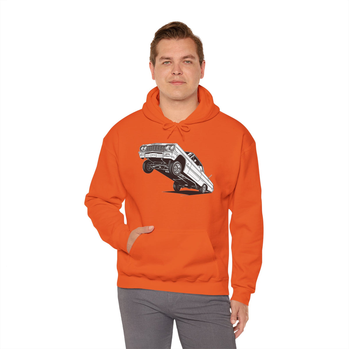 Classic Car Hoodie, Lowrider Car Hoodie, Vintage Auto Hoodie, Car Enthusiast Sweatshirt, Unisex Automotive Hoodie