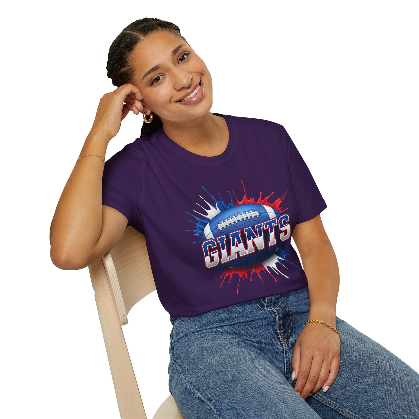 New York Football Unisex T-Shirt, New York Team Tee, Football Gift for New York Fans, Game Day Shirt, Sports Fan Apparel, Football Tee