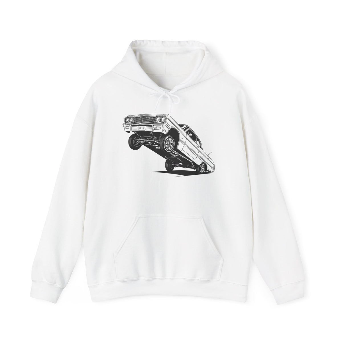 Classic Car Hoodie, Lowrider Car Hoodie, Vintage Auto Hoodie, Car Enthusiast Sweatshirt, Unisex Automotive Hoodie