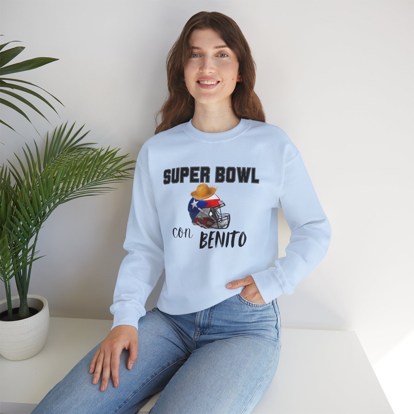 Benito Bowl Halftime 2026 Sweatshirt, Benito Bowl Shirt, Football Fan Gift, Puerto Rico Heritage Sweatshirt, Boriqua Pride Gift