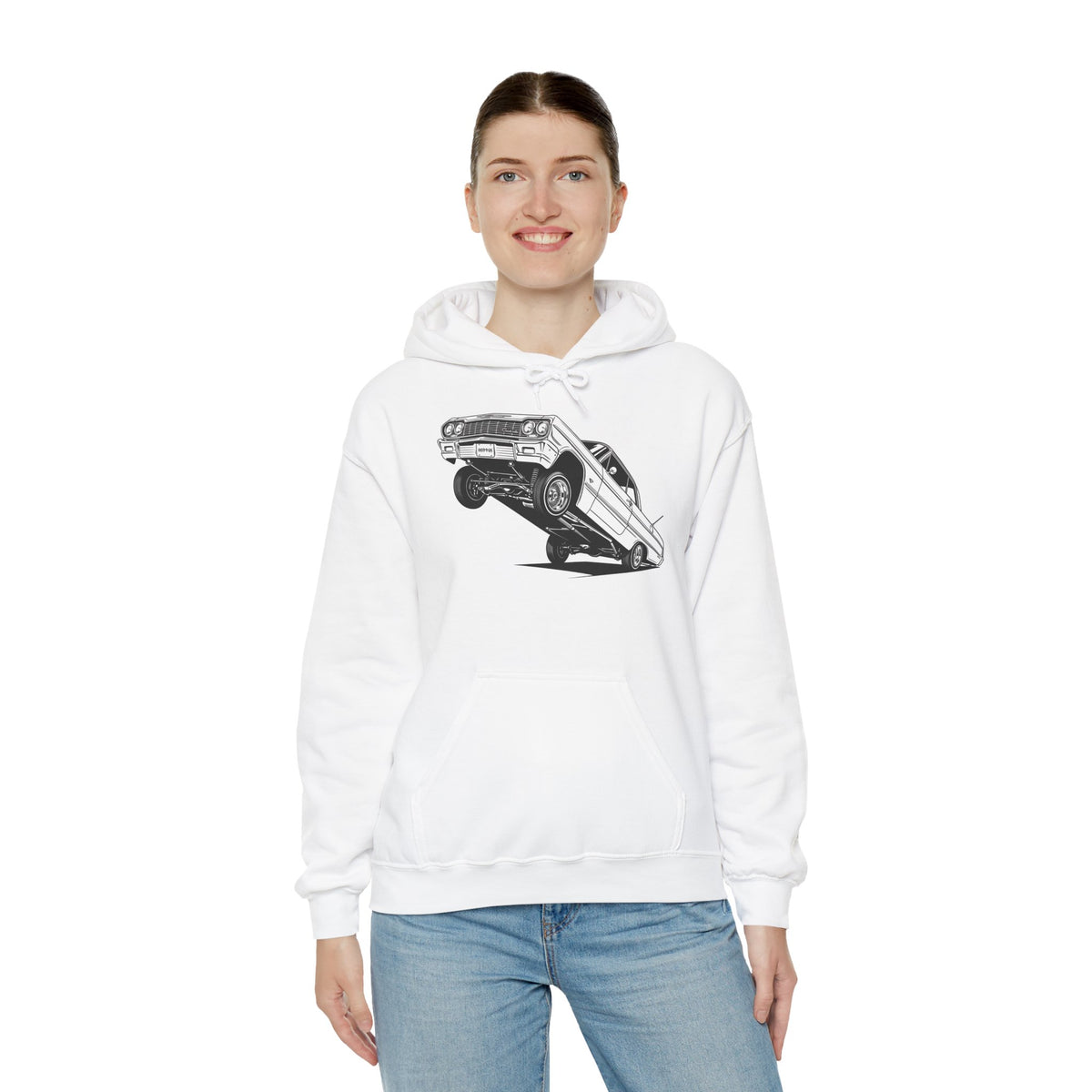 Classic Car Hoodie, Lowrider Car Hoodie, Vintage Auto Hoodie, Car Enthusiast Sweatshirt, Unisex Automotive Hoodie