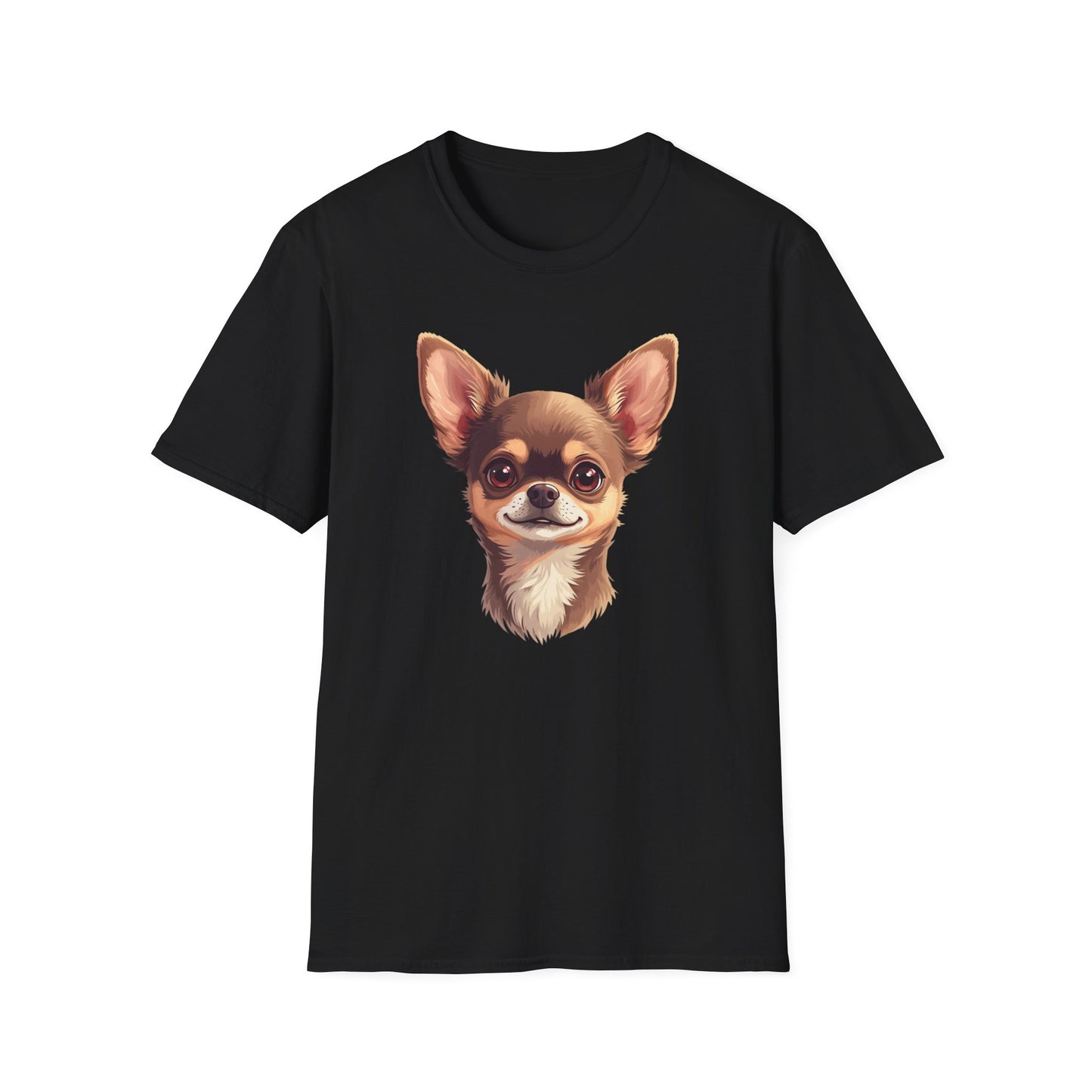 Chihuahua Dog Portrait Shirt – Chihuahua Dog Lover Gift, Cute Dog Mom Tee, Dog Dad Shirt, Pet Breed Apparel