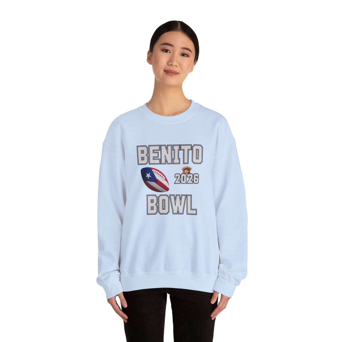 Benito Bowl Halftime 2026 Sweatshirt, Benito Bowl Shirt, Football Fan Gift, Puerto Rico Heritage Sweatshirt, Boriqua Pride Gift