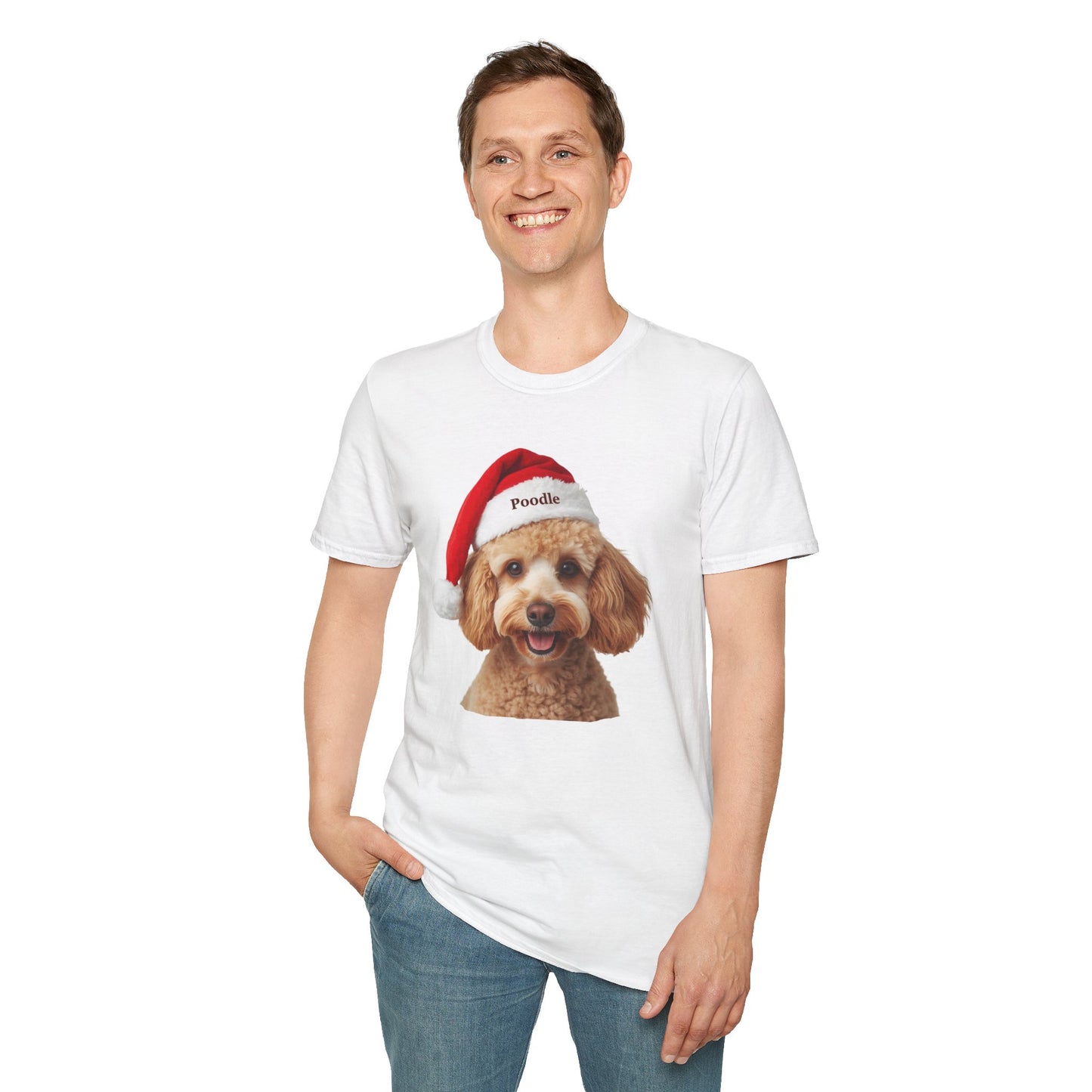 Poodle Dog Portrait Shirt – Poodle Dog Lover Gift, Cute Dog Mom Tee, Dog Dad Shirt, Pet Breed Apparel