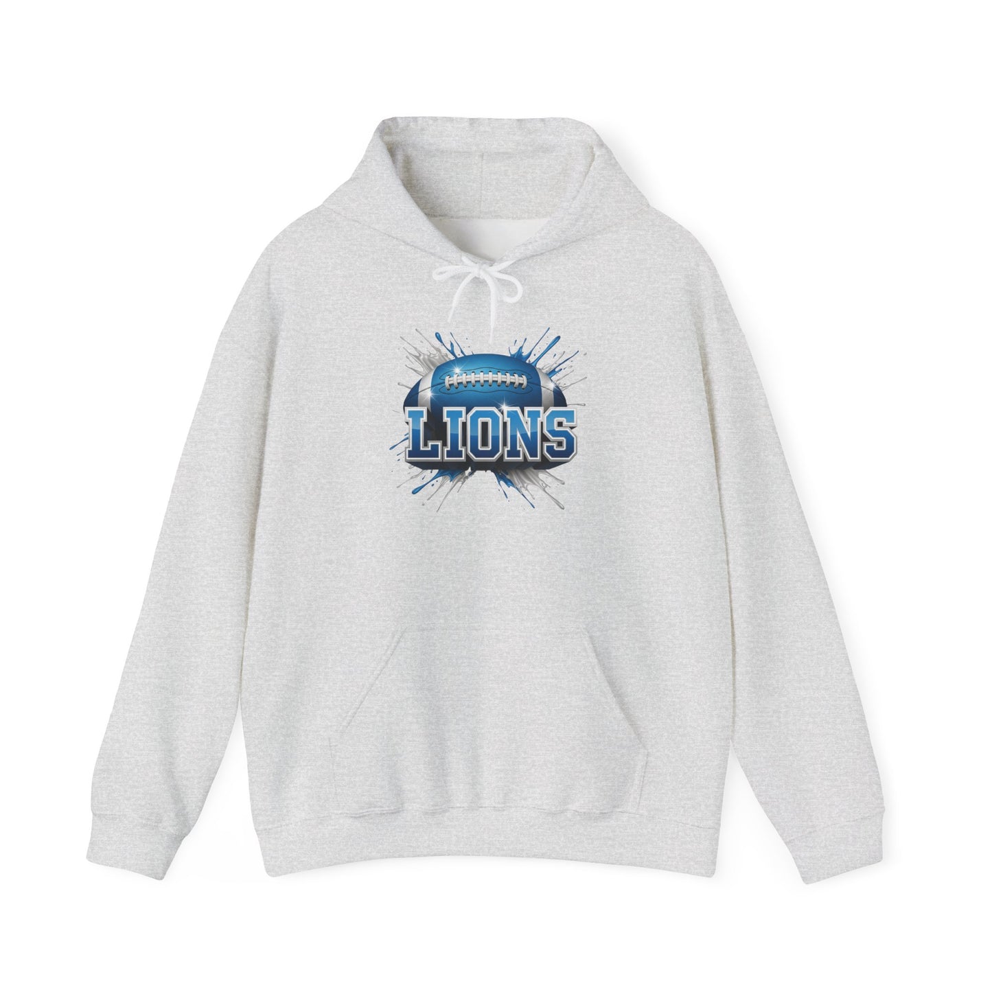 Detroit Football Hoodie, Detroit Team Hoodie, Football Gift for Detroit Fans, Game Day Sports Fan Apparel, Football Fan Gift