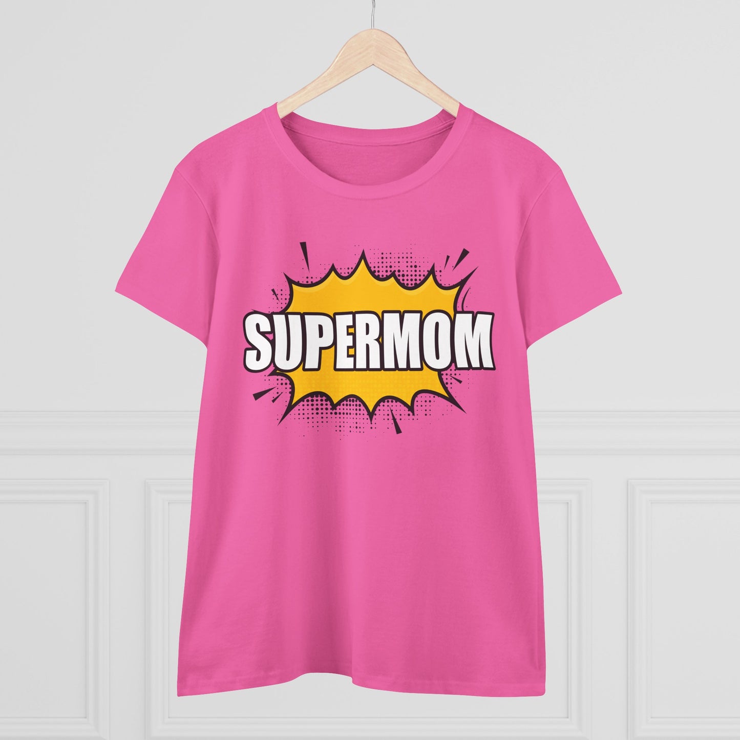 Supermom T-Shirt, Gift for Mom, Cute Summer Top, Mother's Day Gift, Family Gatherings, Casual Wear, Mom's Birthday, Supermom