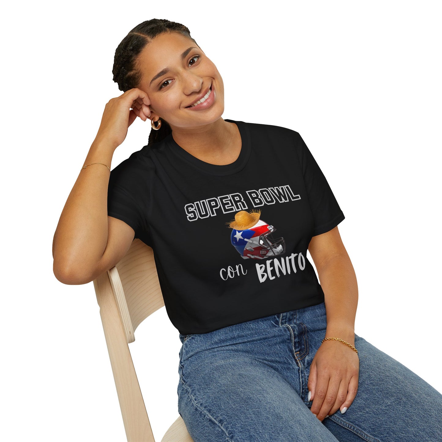 Benito Bowl Halftime Helmet Shirt 2026 T-Shirt, Benito Bowl Shirt, Football Fan Gift, Benito Tee, Puerto Rico Heritage Boriqua Pride Gift