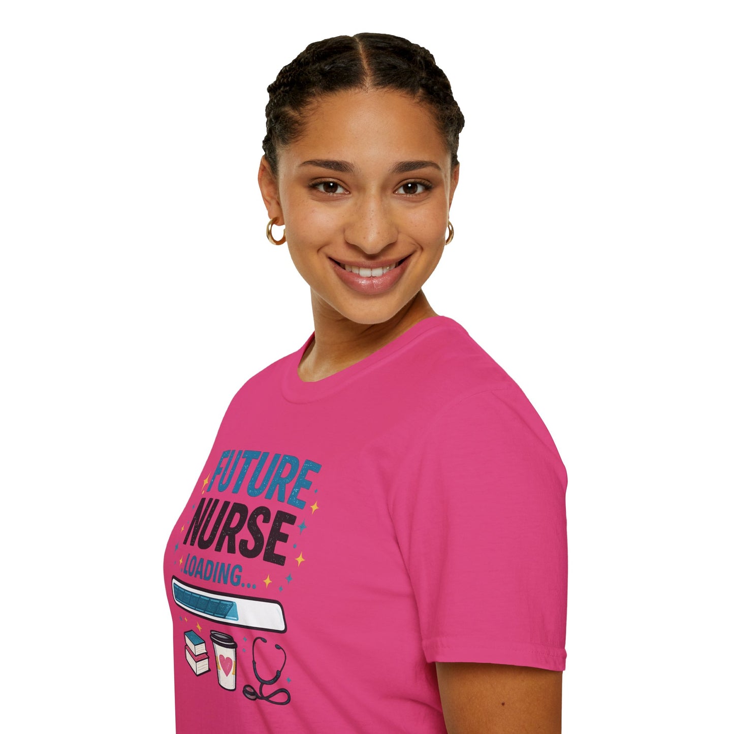 Future Nurse Loading Shirt – Funny Nursing Student T-Shirt, RN School Gift, Nursing School Graduation Tee, Nurse Student Gift Idea