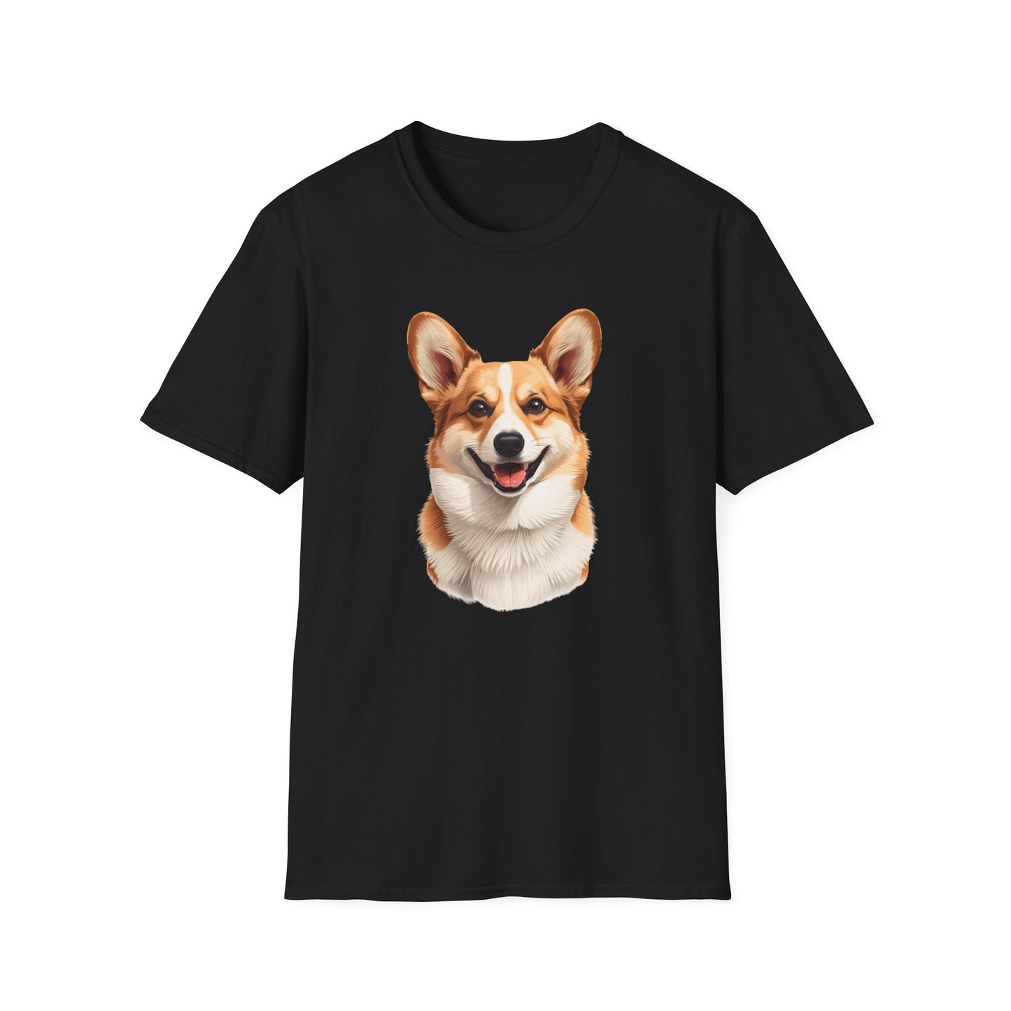 Corgi Dog Portrait Shirt – Corgi Dog Lover Gift, Cute Dog Mom Tee, Dog Dad Shirt, Pet Breed Apparel