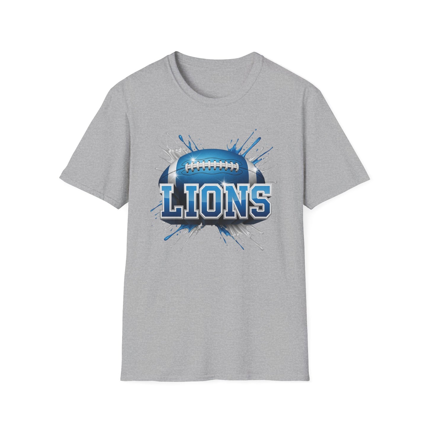 Detroit Football Unisex T-Shirt, Detroit Team Tee, Football Gift for Detroit Fans, Game Day Shirt, Sports Fan Apparel, Football Tee