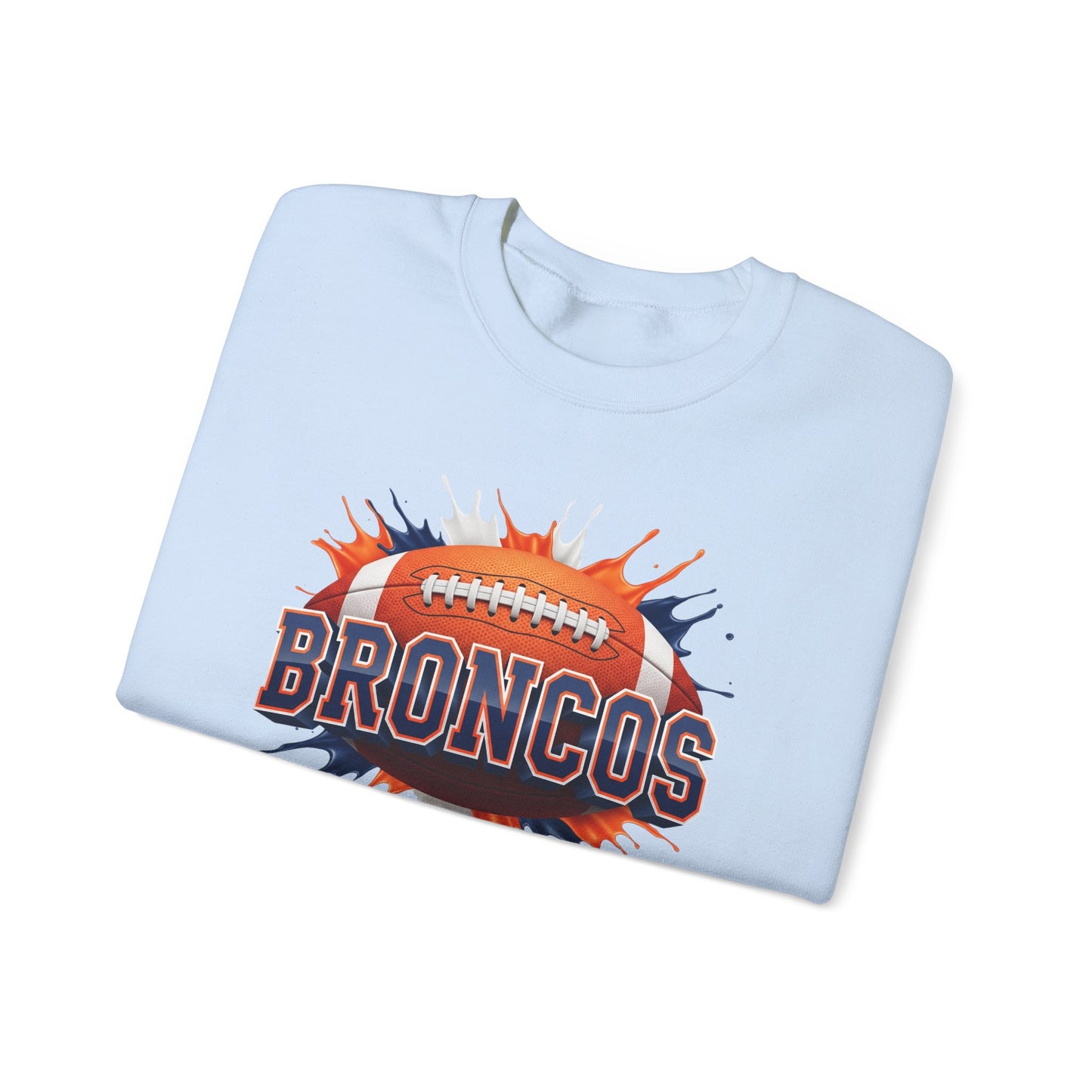 Denver Football Sweatshirt, Denver Team Sweatshirt, Football Gift for Denver Fans, Game Day Sports Fan Football Apparel