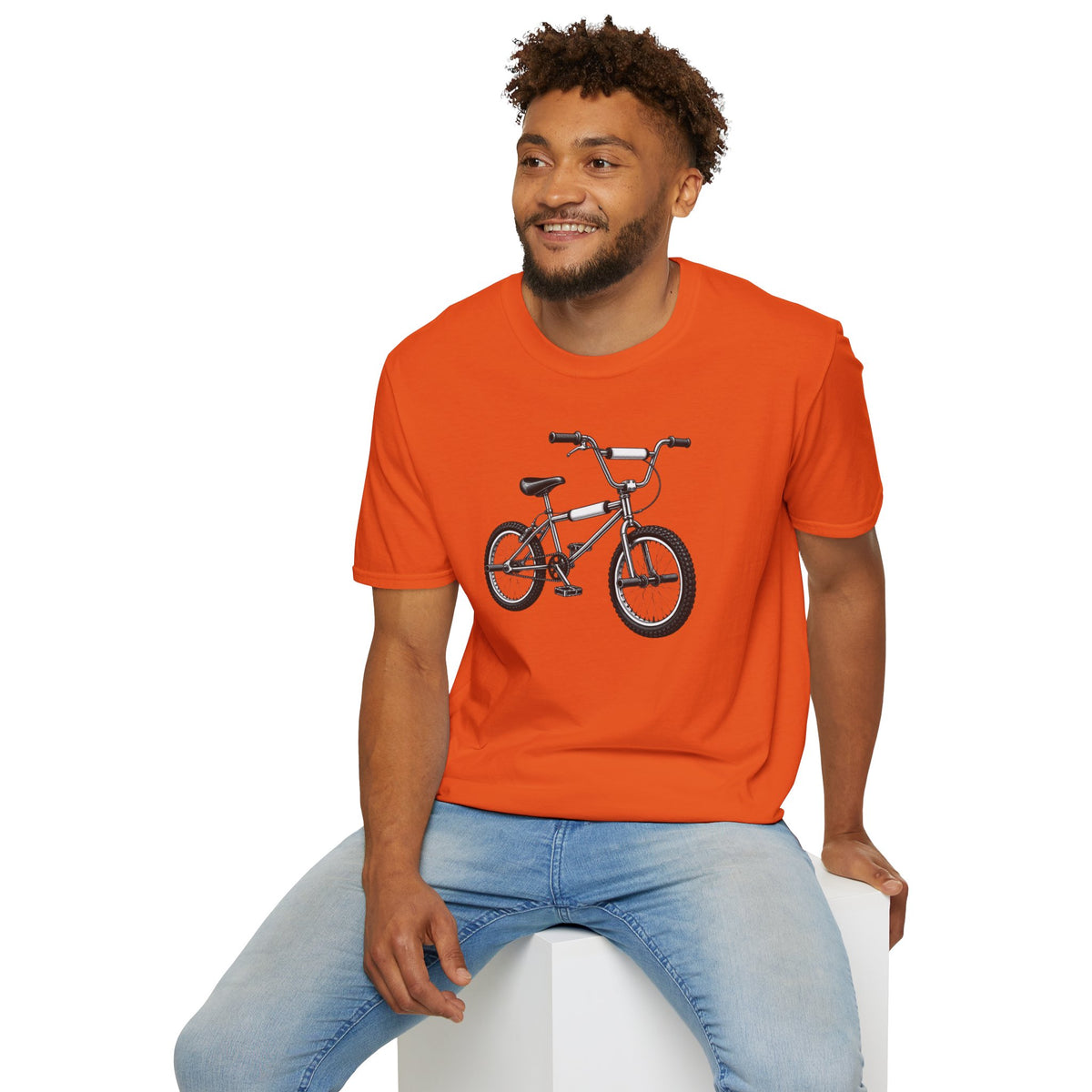 BMX Bike Shirt, Retro Bicycle T-Shirt, Old School Freestyle Bike Tee, Cyclist Gift, Vintage BMX Style