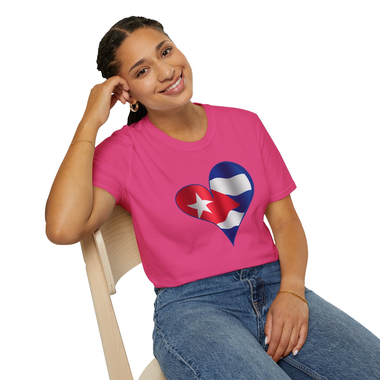 Cuba in my Heart T-Shirt, Cuba Shirt, Cuban Gift, Cuban Flag Shirt, Cubano Shirt, Cuban Flag shirt, Mother's Day Gift, Father's Day Gift