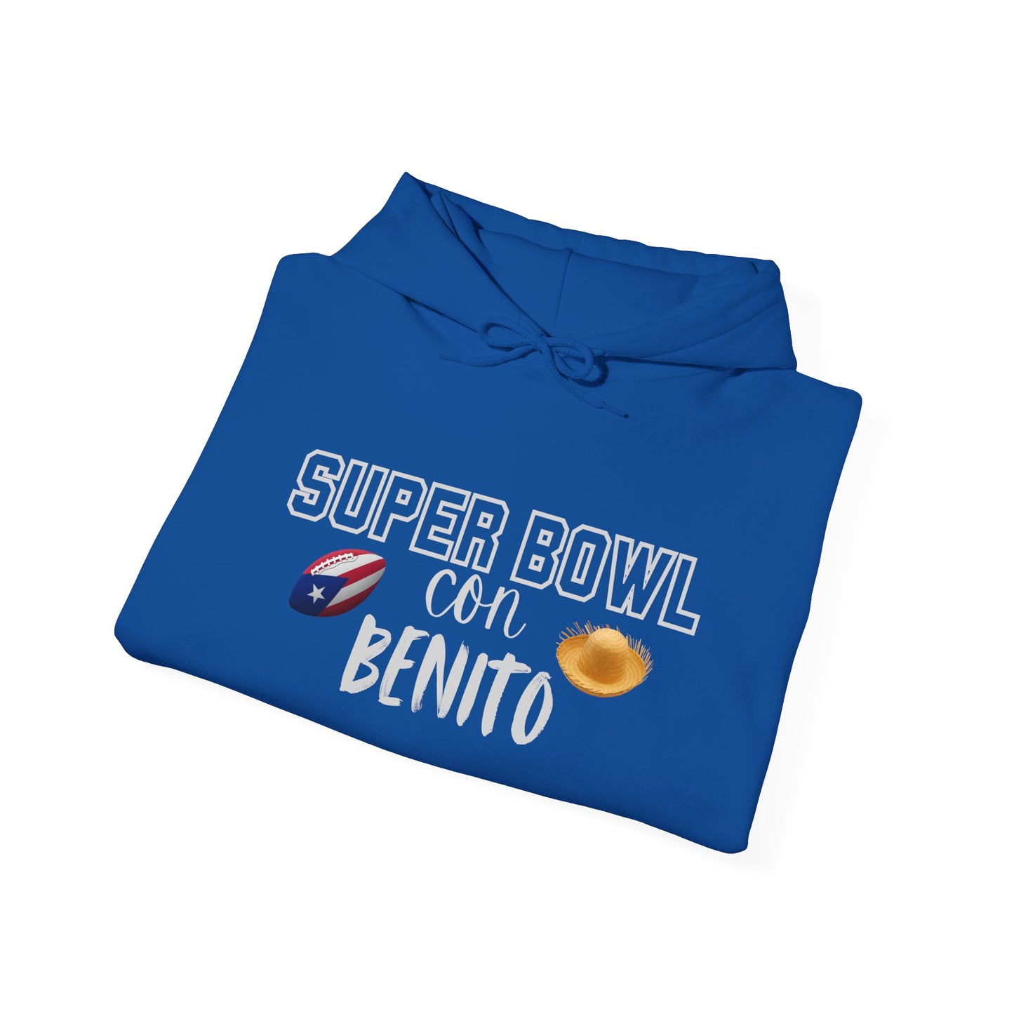 Benito Bowl Halftime Shirt 2026 Hoodie, Benito Bowl Hooded Sweatshirt, Football Fan Gift, Puerto Rico Heritage Hoodie, Boriqua Pride Gift