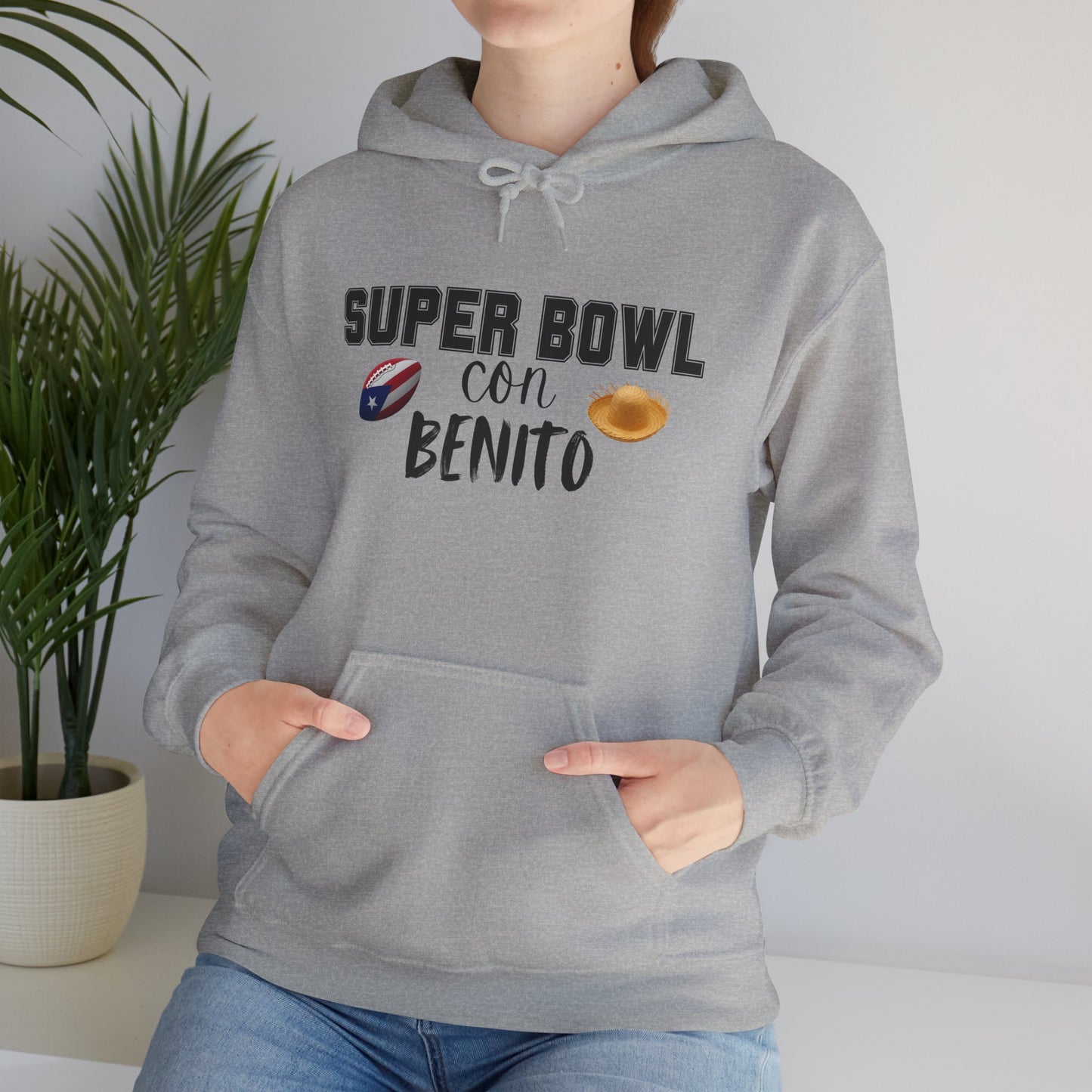 Benito Bowl Halftime Shirt 2026 Hoodie, Benito Bowl Hooded Sweatshirt, Football Fan Gift, Puerto Rico Heritage Hoodie, Boriqua Pride Gift