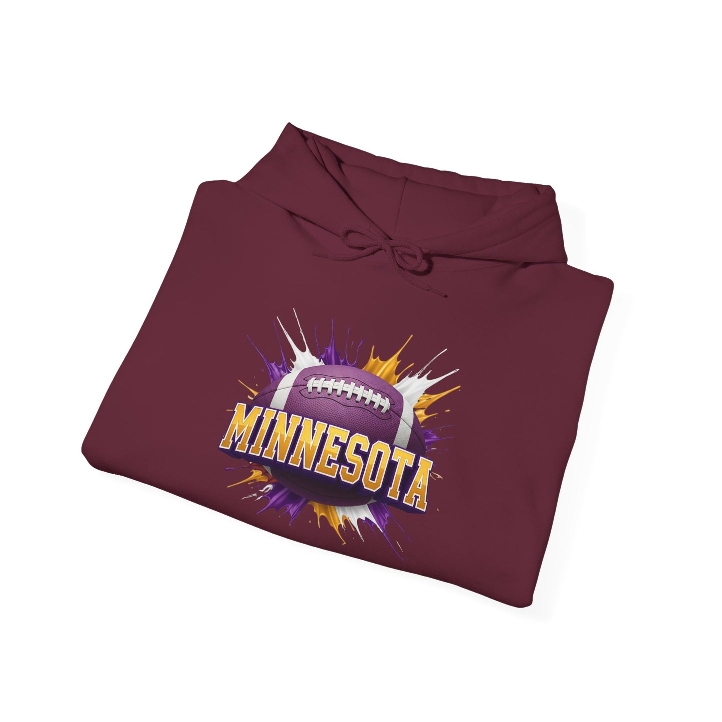 Minnesota Football Hoodie, Minnesota Team Hoodie, Football Gift for Minnesota Fans, Game Day Sports Fan Apparel, Football Fan Gift