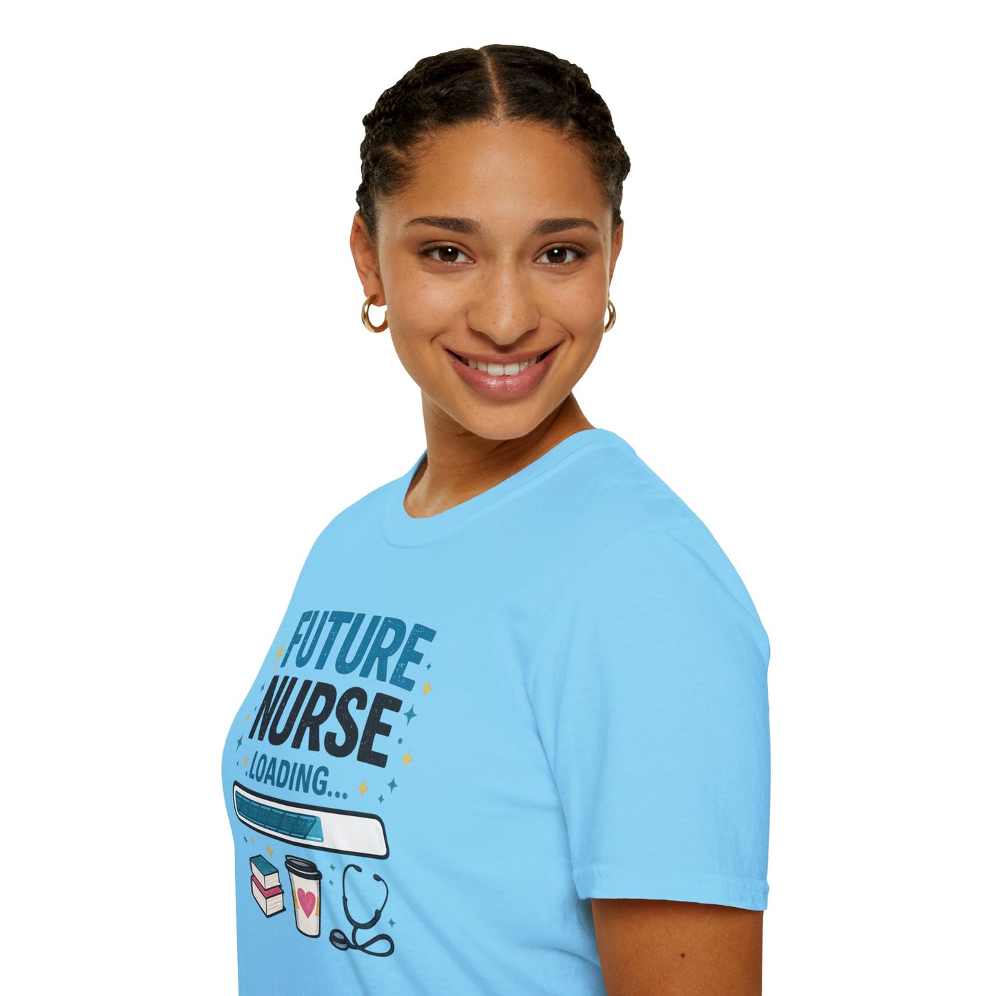 Future Nurse Loading Shirt – Funny Nursing Student T-Shirt, RN School Gift, Nursing School Graduation Tee, Nurse Student Gift Idea