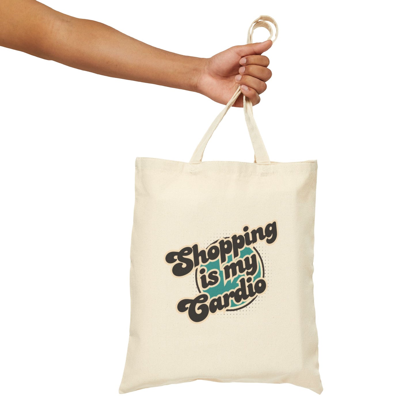 Shopping is my Cardio Tote Bag, Funny Gifts for shoppers, Shopping Tote, Mother's Day Gift, Mom gift, Funny tote bag, Grandma Gift