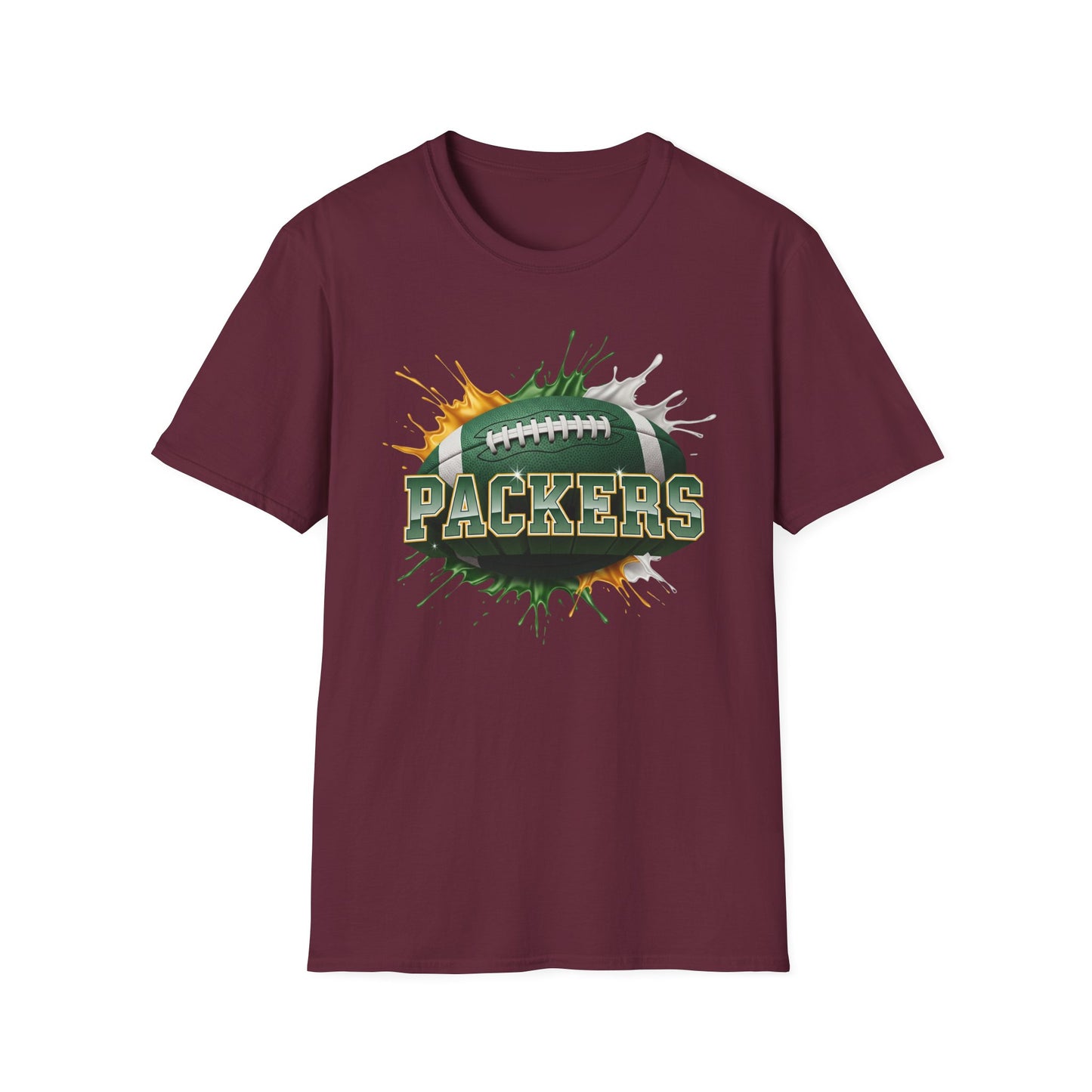 Green Bay Football Unisex T-Shirt, Green Bay Team Tee, Football Gift for Green Bay Fans, Game Day Shirt, Sports Fan Apparel Football Tee