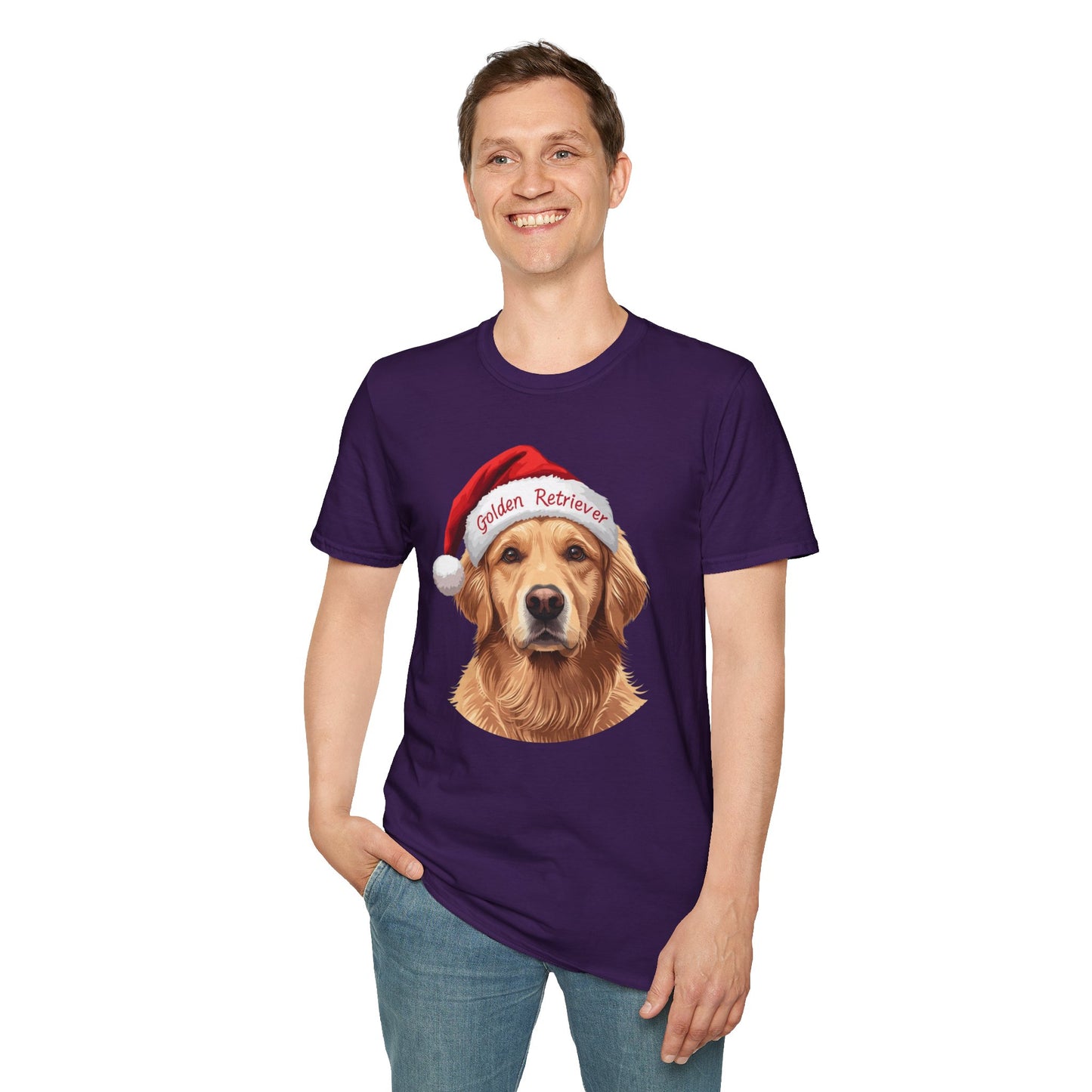 Golden Retriever Dog Portrait Shirt – Lab Dog Lover Gift, Cute Dog Mom Tee, Dog Dad Shirt, Pet Breed Apparel