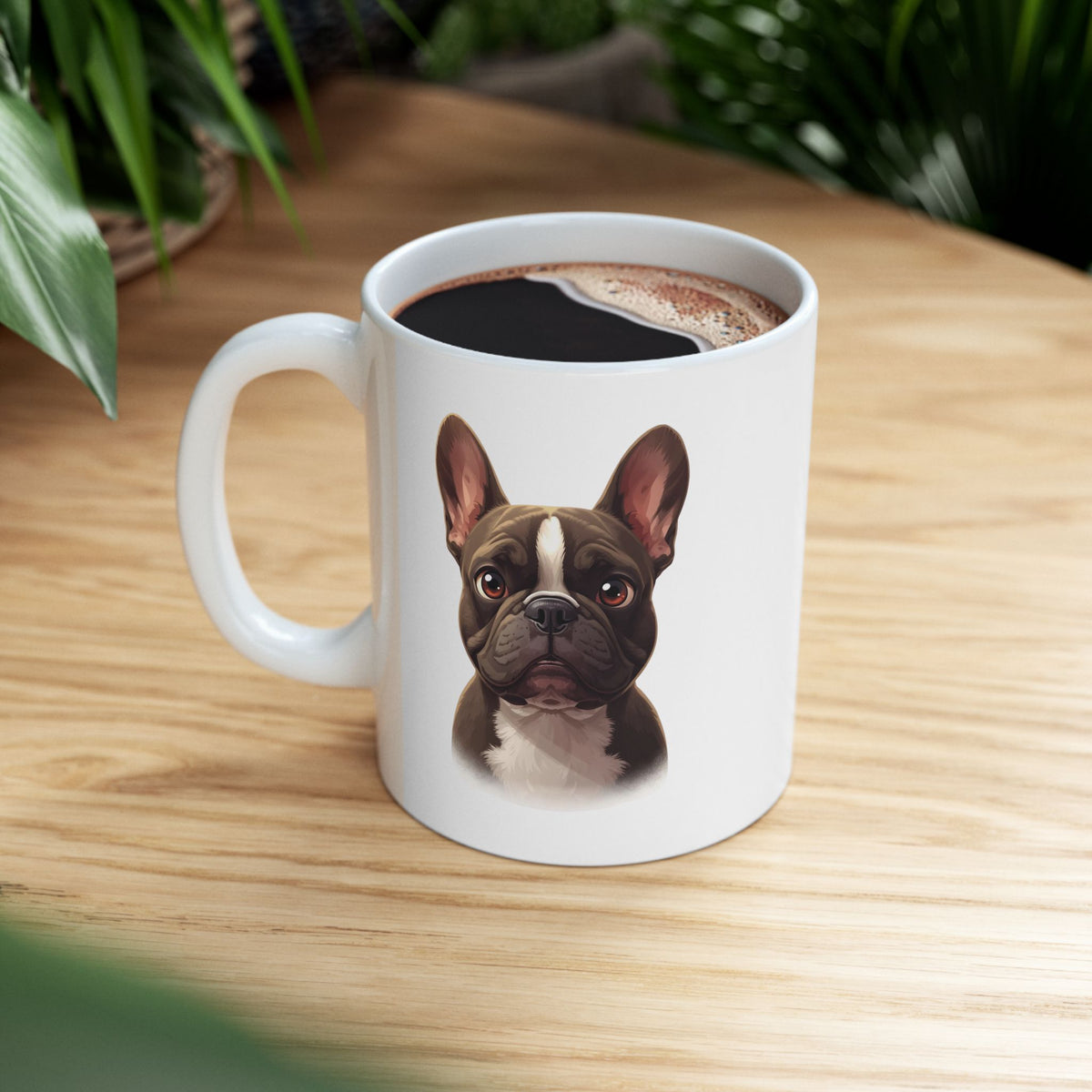 Frenchie Mug, French Bulldog Coffee Mug, Dog Lover Mug, Pet Parent Gift, Frenchie Mom Dad Cup 11oz or 15oz, Dog Lover Gift
