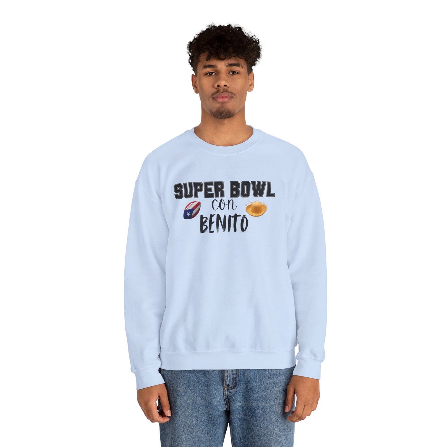 Benito Bowl Halftime 2026 Sweatshirt, Benito Bowl Shirt, Football Fan Gift, Puerto Rico Heritage Sweatshirt, Boriqua Pride Gift