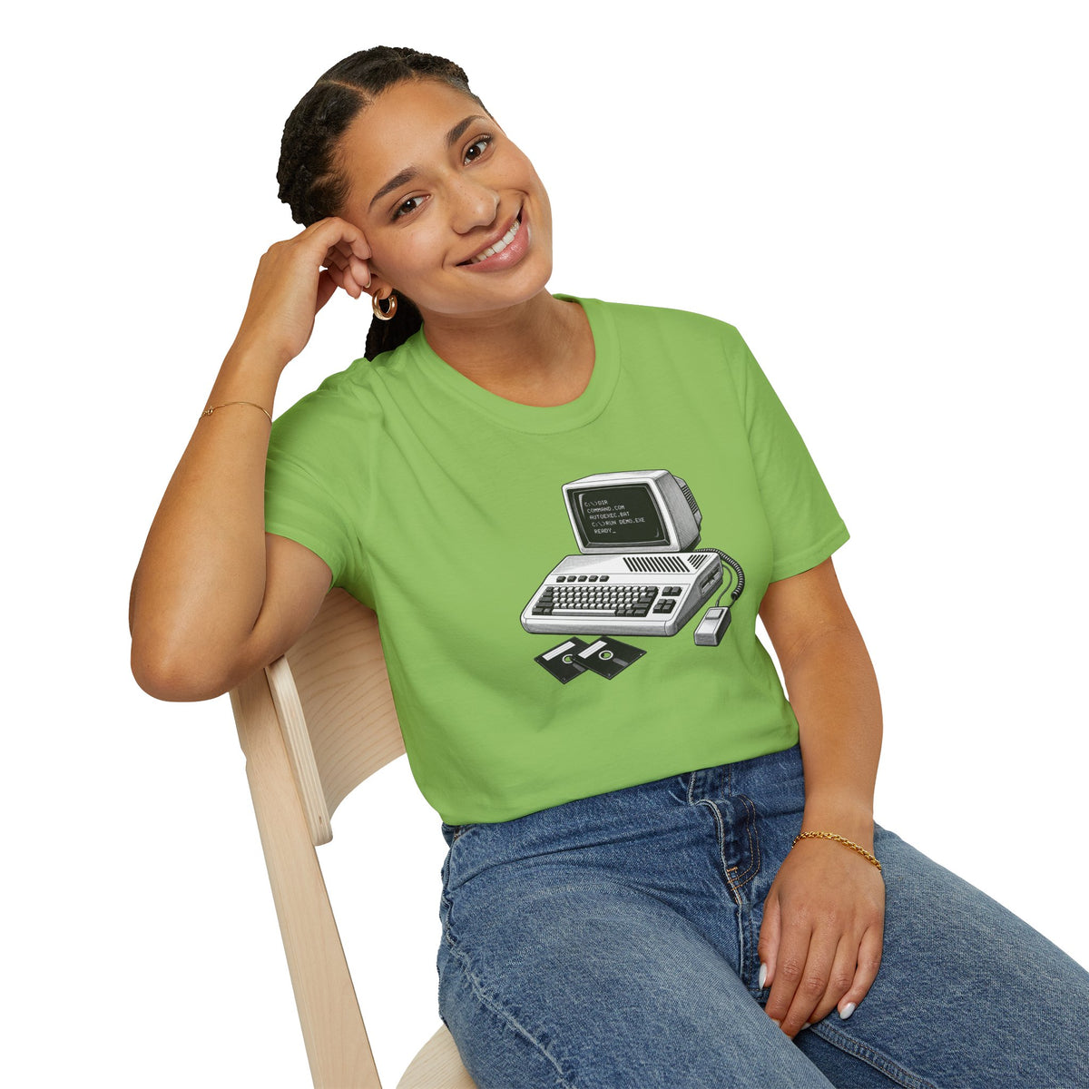 Vintage Computer T-Shirt, Retro Tech Shirt, Floppy Disk Tee, Programmer Gift, Computer Nerd Shirt