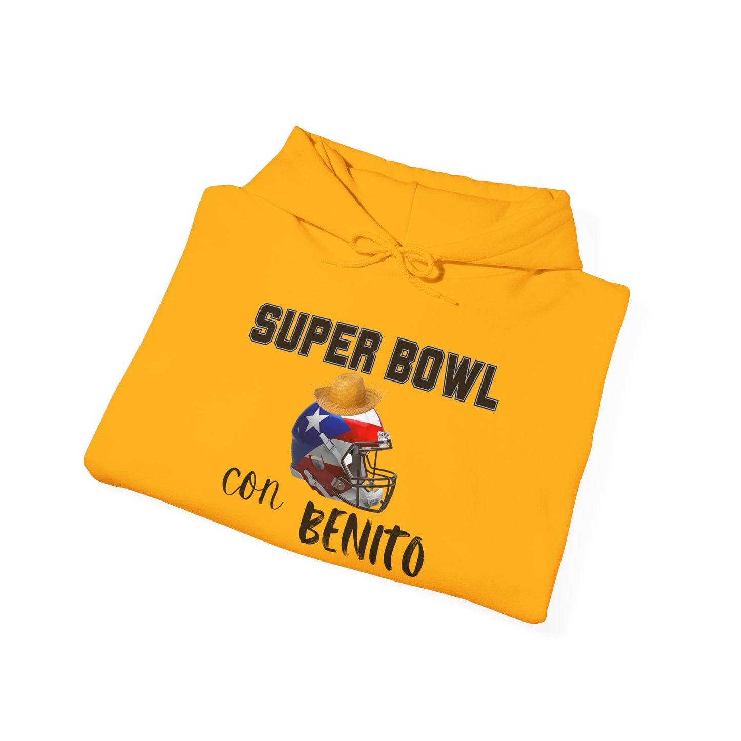 Benito Bowl Halftime Shirt 2026 Hoodie, Benito Bowl Hooded Sweatshirt, Football Fan Gift, Puerto Rico Heritage Hoodie, Boriqua Pride Gift