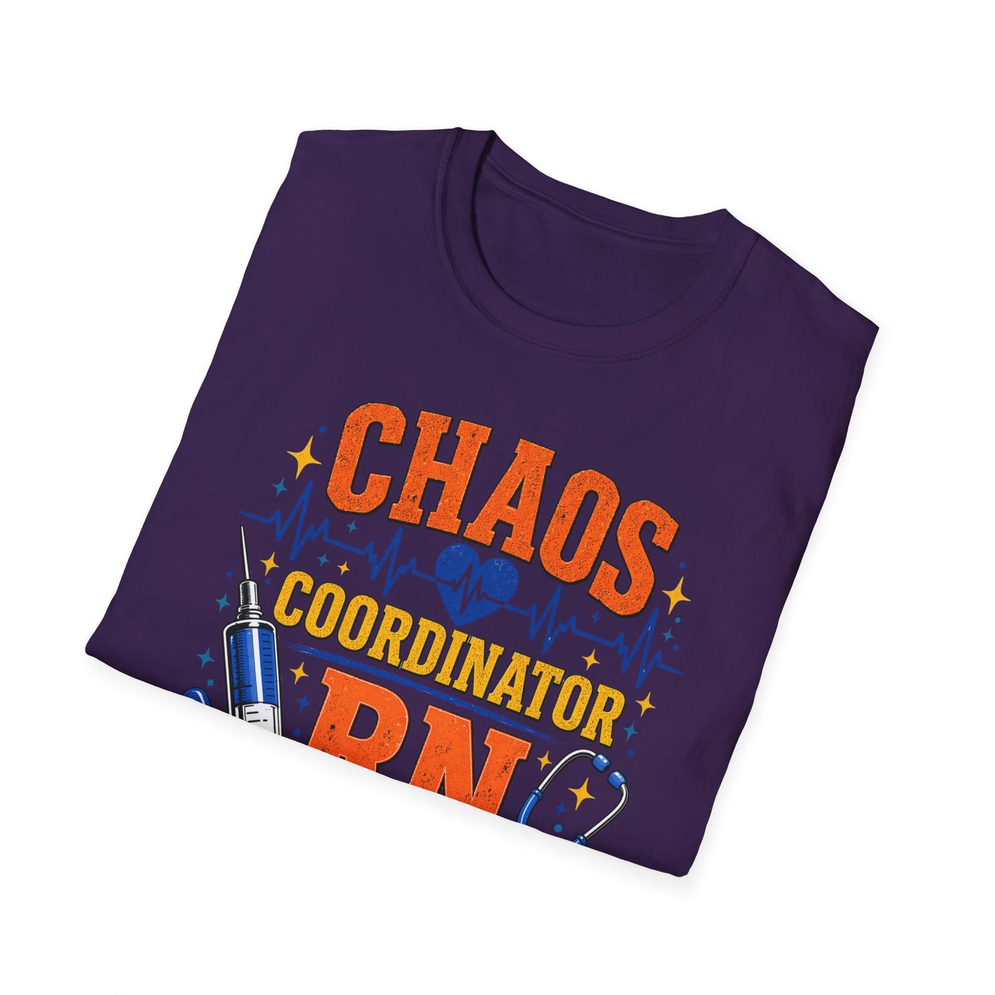 Chaos Coordinator RN Shirt – Funny Nurse Shirt – Nurse Life Tee – Medical Humor Gift for Nurses, RN LPN CNA Nursing Shirt